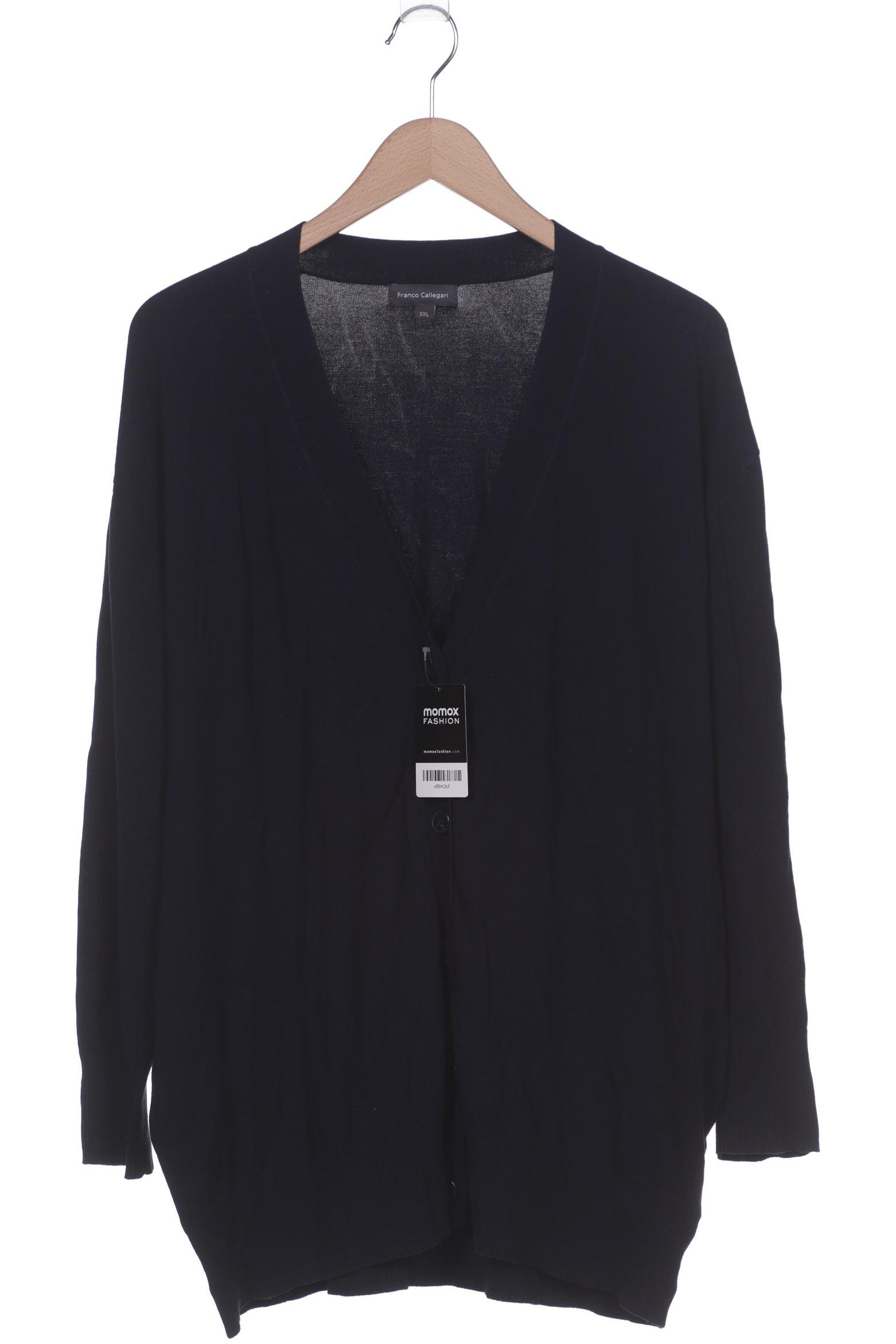 

Franco Callegari Damen Strickjacke, marineblau, Gr. 46