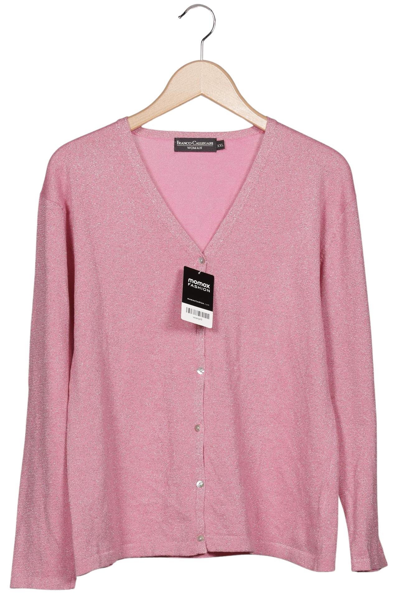 

Franco Callegari Damen Strickjacke, pink, Gr. 46