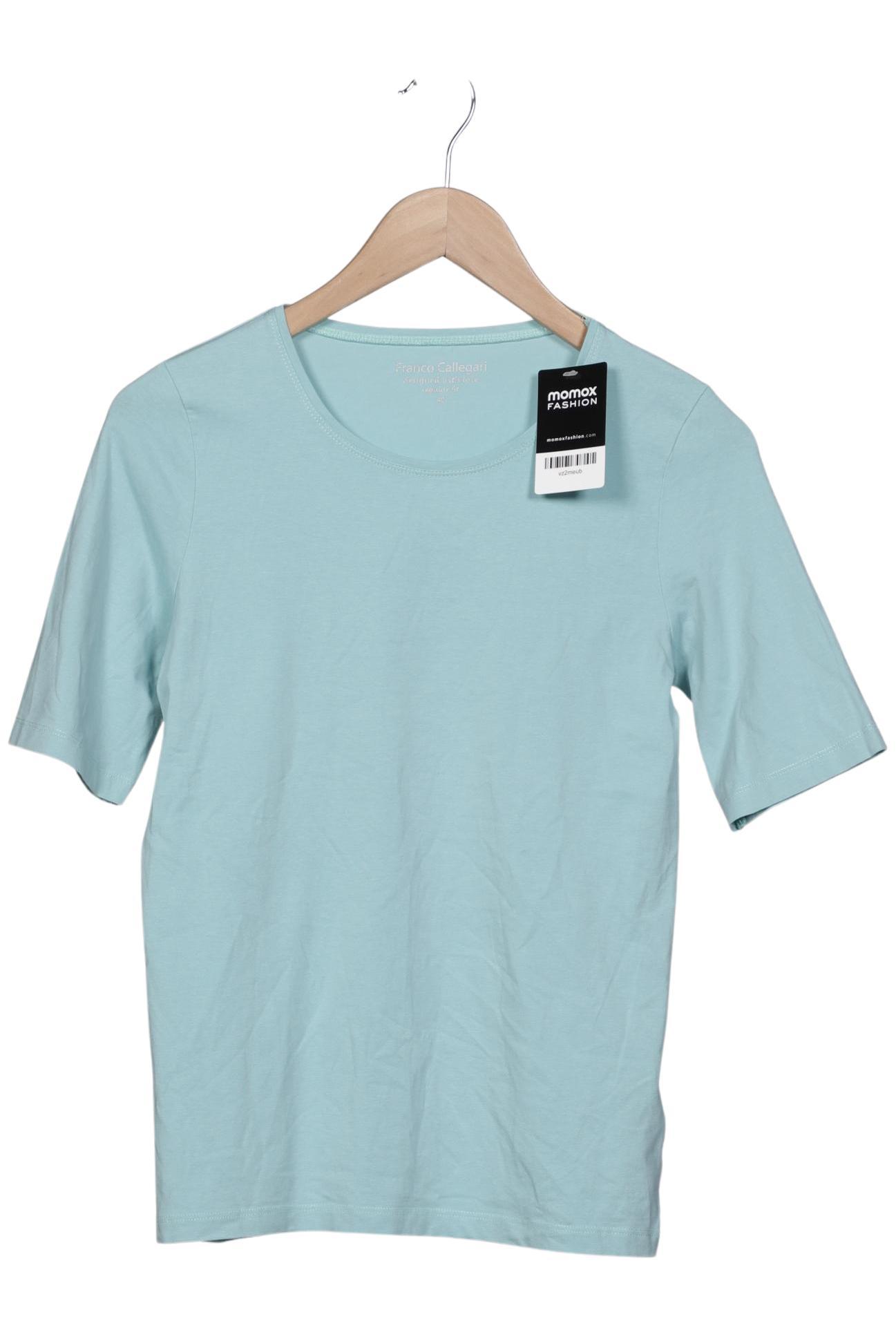 

Franco Callegari Damen T-Shirt, türkis, Gr. 40