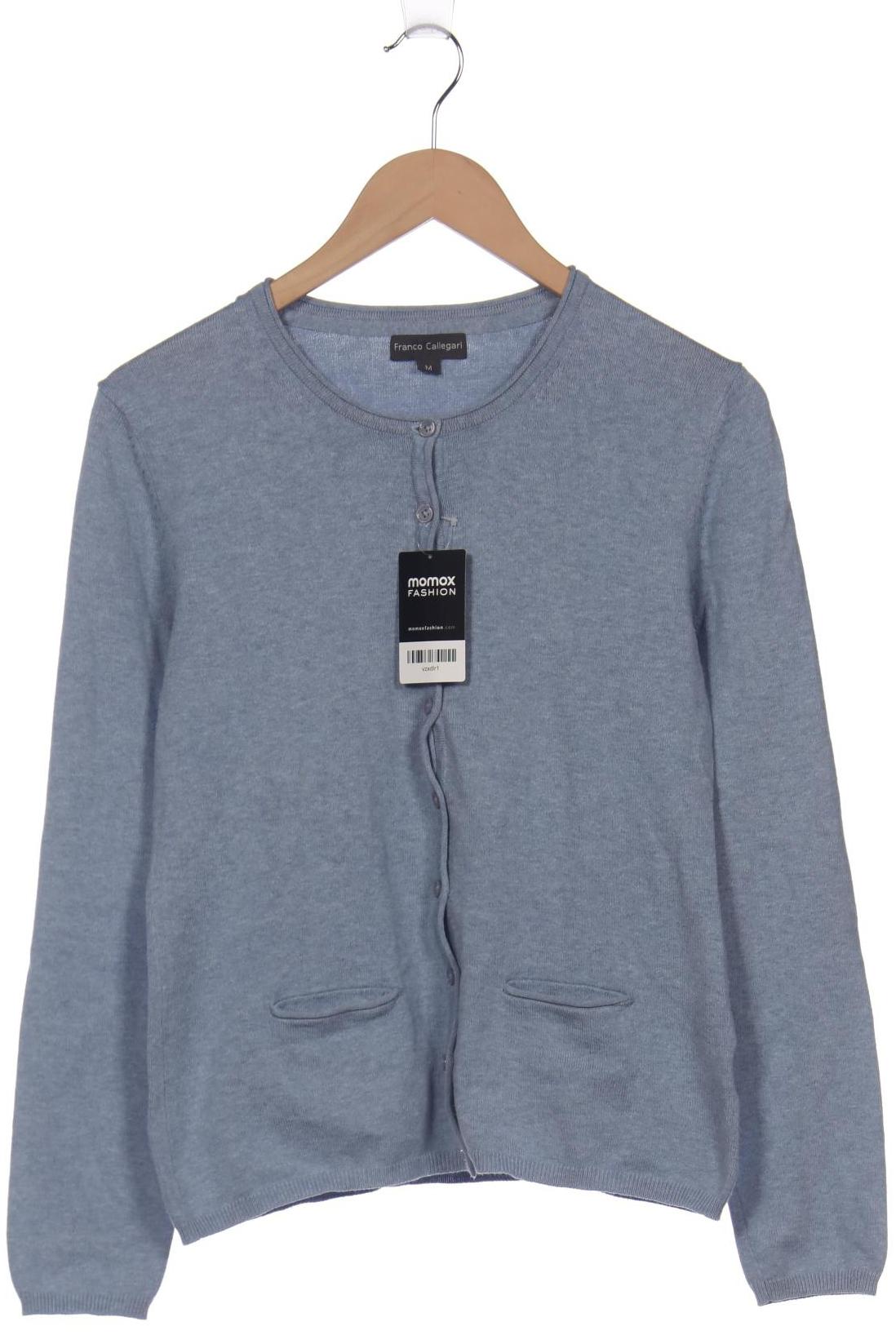 

Franco Callegari Damen Strickjacke, blau, Gr. 38