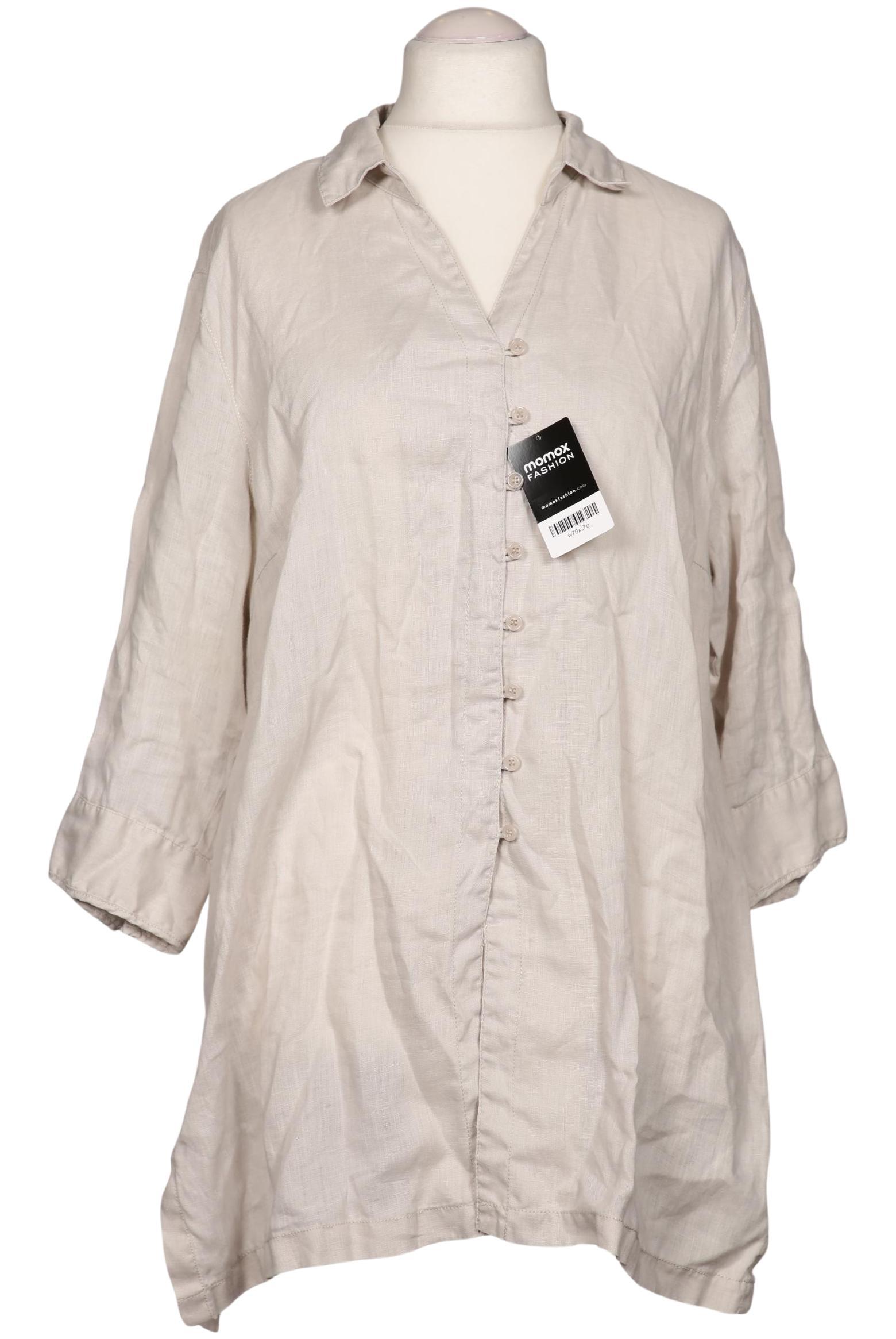 

Franco Callegari Damen Bluse, beige, Gr. 48