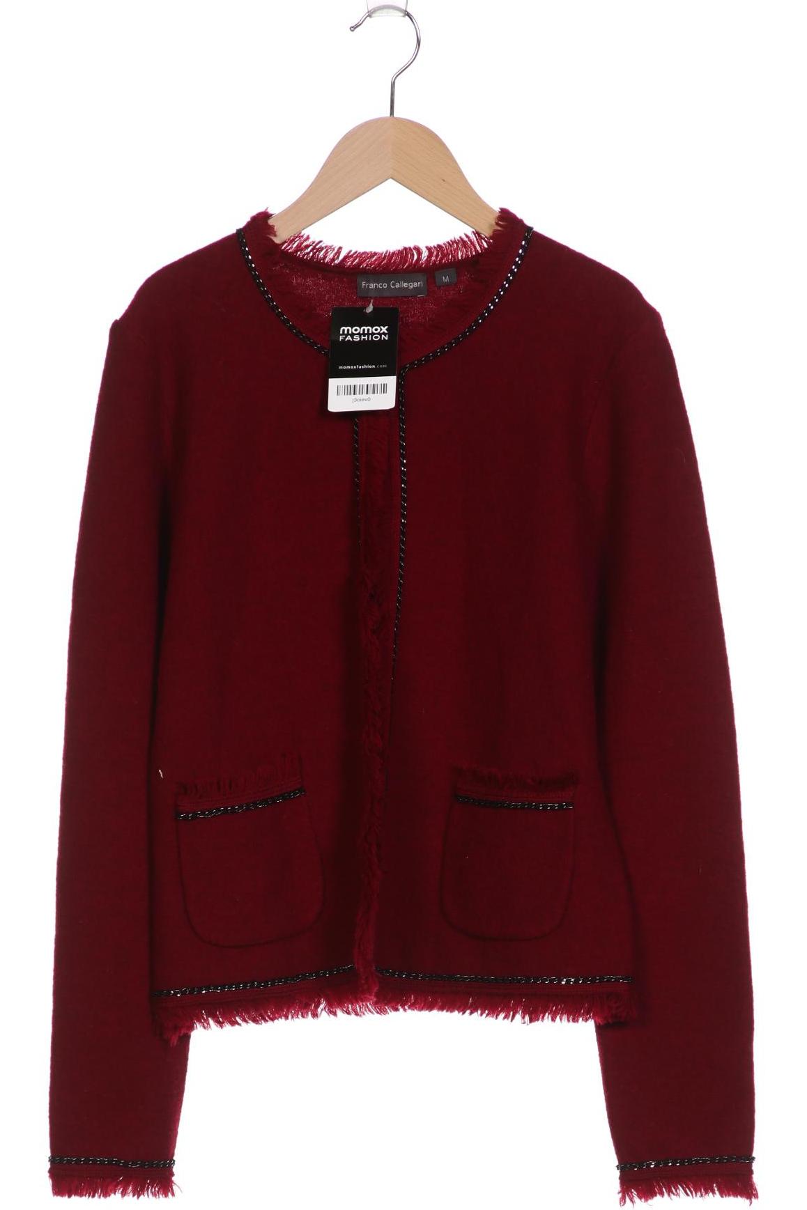 

Franco Callegari Damen Strickjacke, bordeaux, Gr. 38