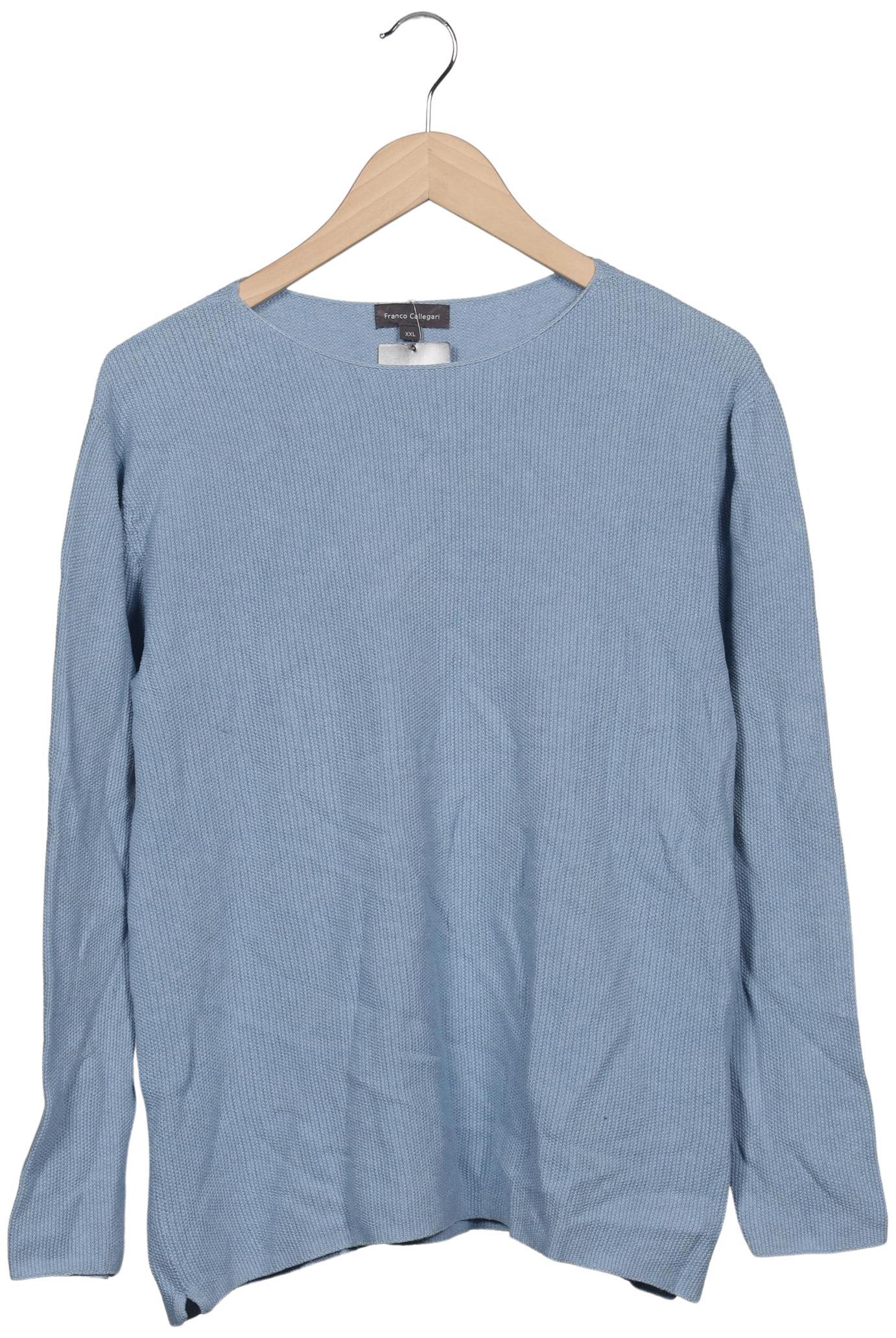

Franco Callegari Damen Pullover, hellblau, Gr. 46