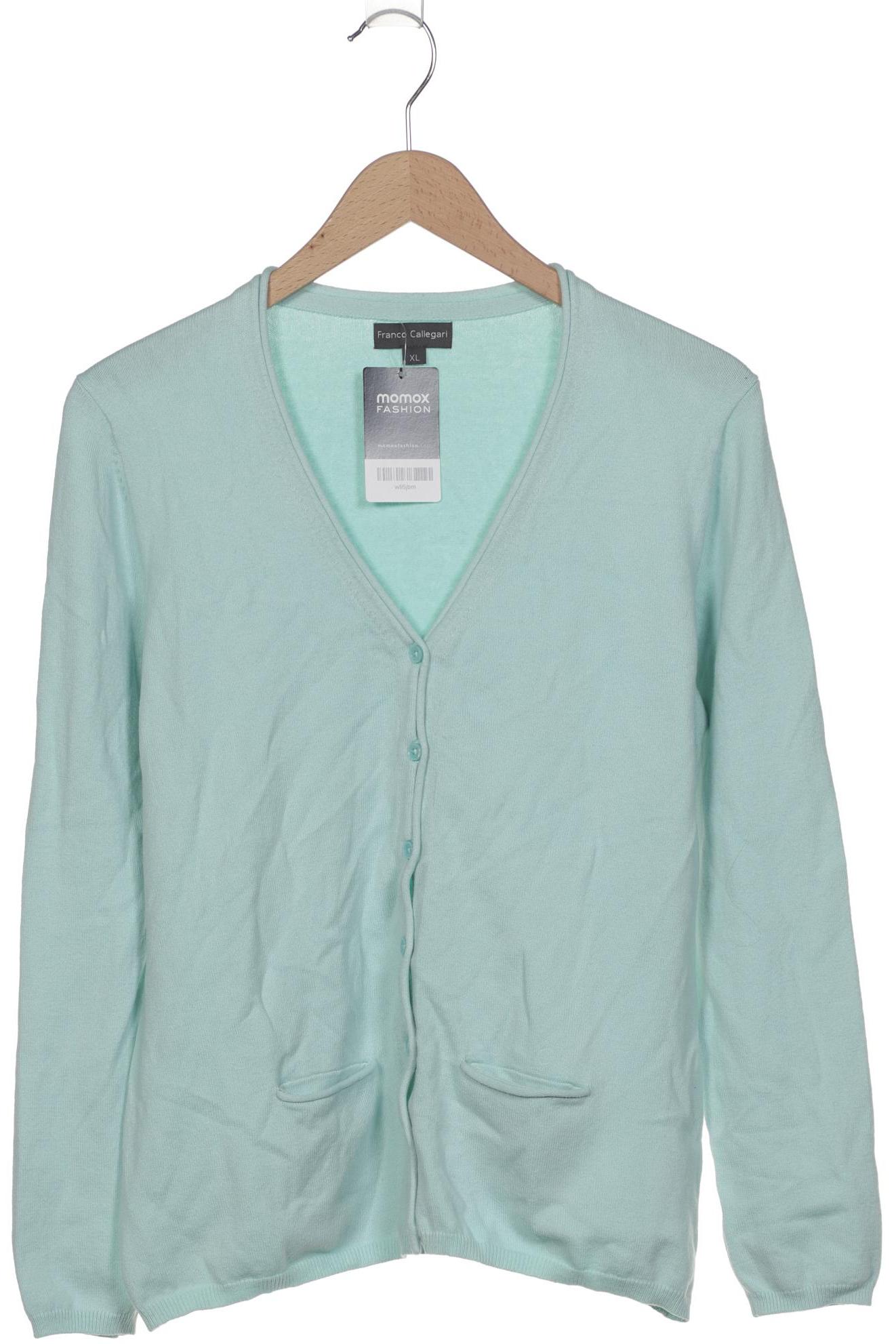 

Franco Callegari Damen Strickjacke, blau, Gr. 44