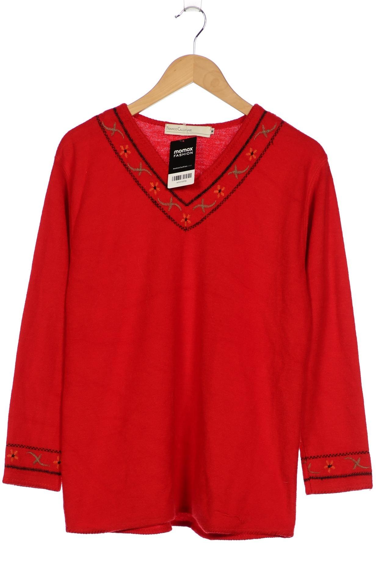 

Franco Callegari Damen Pullover, rot, Gr. 38