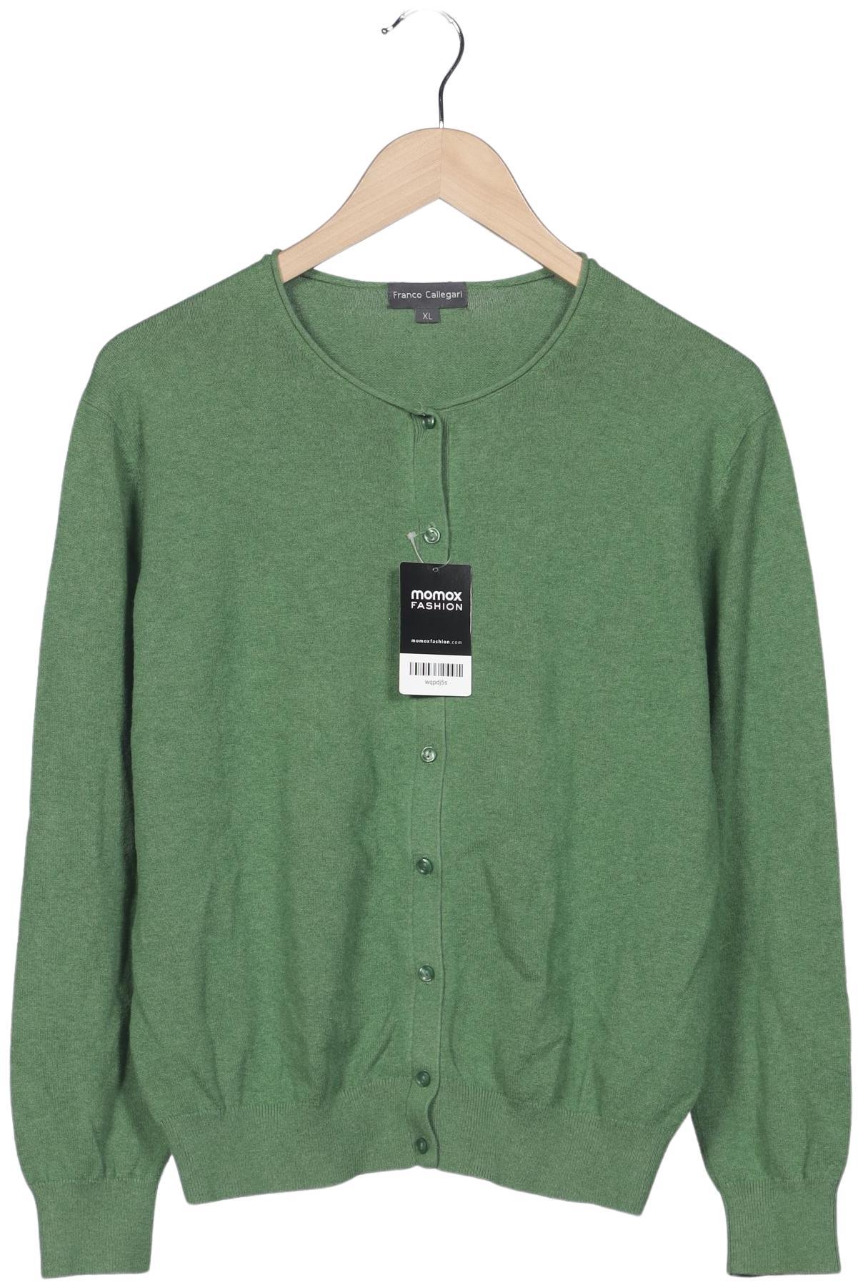 

Franco Callegari Damen Strickjacke, grün, Gr. 44