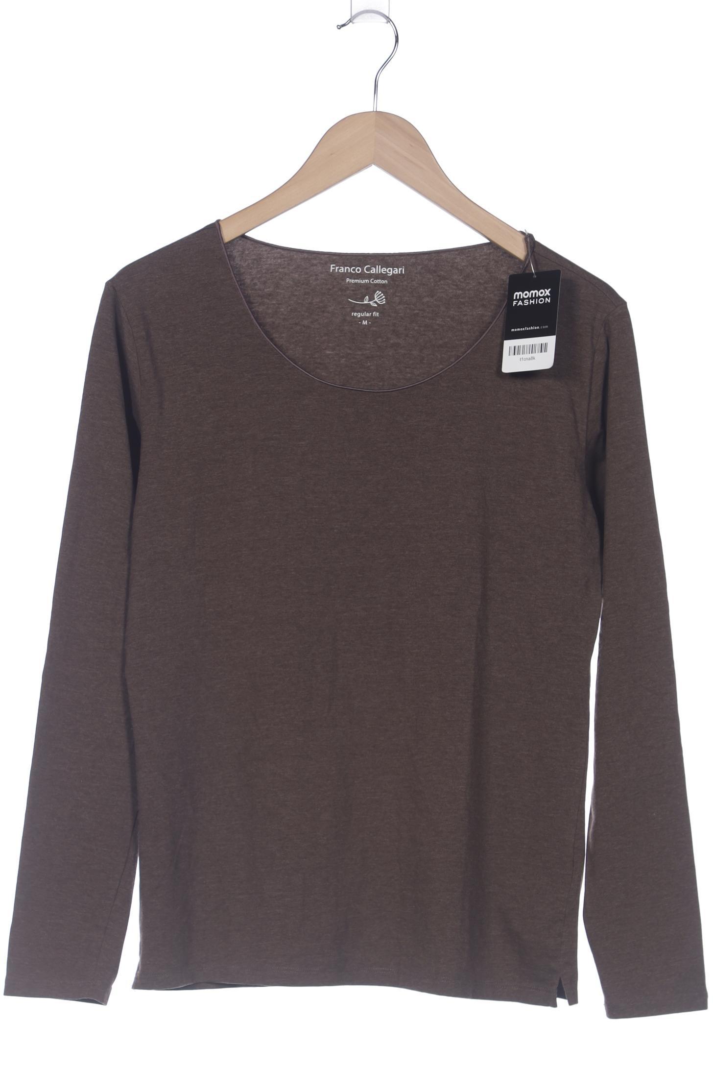 

Franco Callegari Damen Langarmshirt, braun, Gr. 38