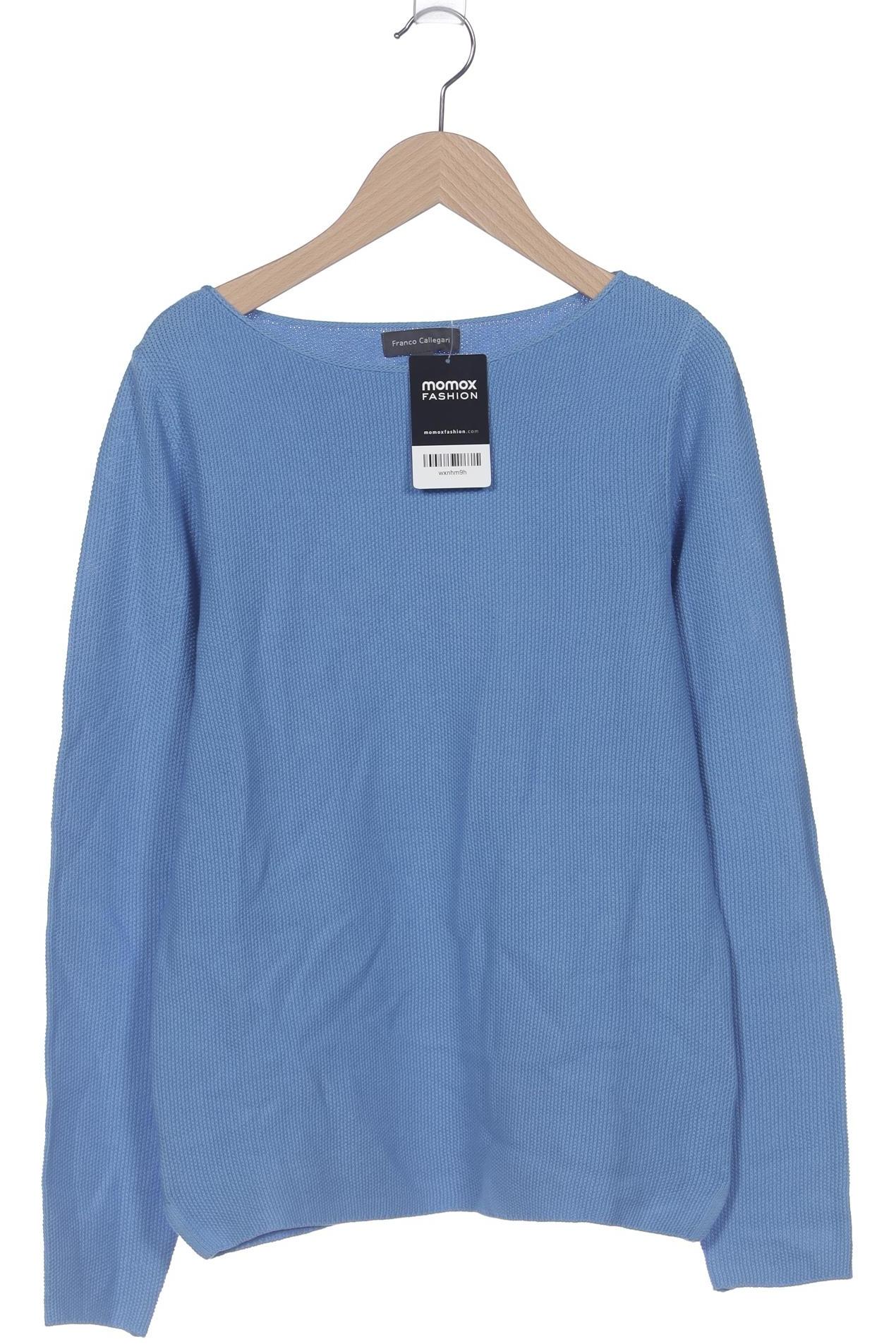 

Franco Callegari Damen Pullover, blau, Gr. 36