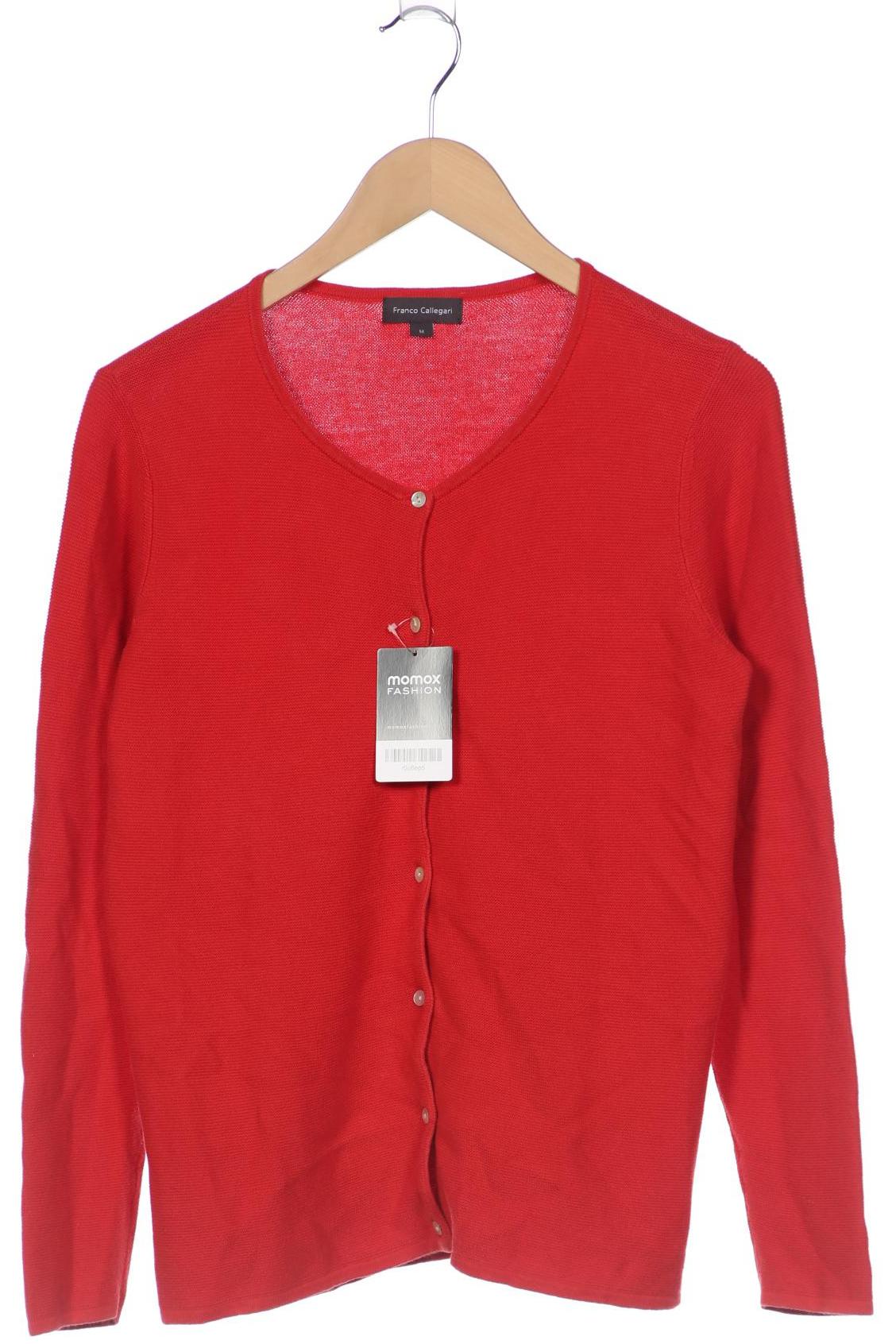 

Franco Callegari Damen Strickjacke, rot, Gr. 38