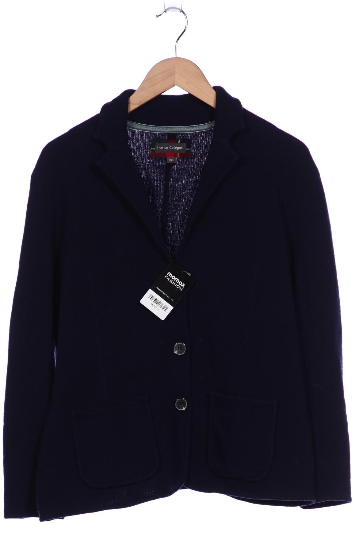 

Franco Callegari Damen Strickjacke, marineblau, Gr. 46