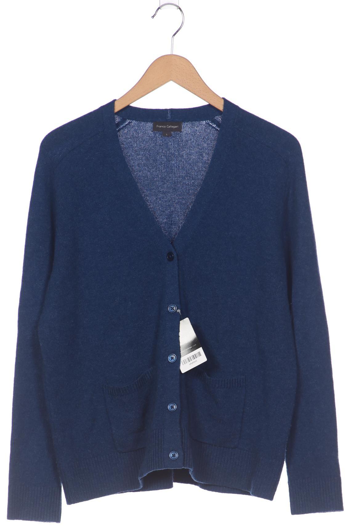 

Franco Callegari Damen Strickjacke, blau, Gr. 42