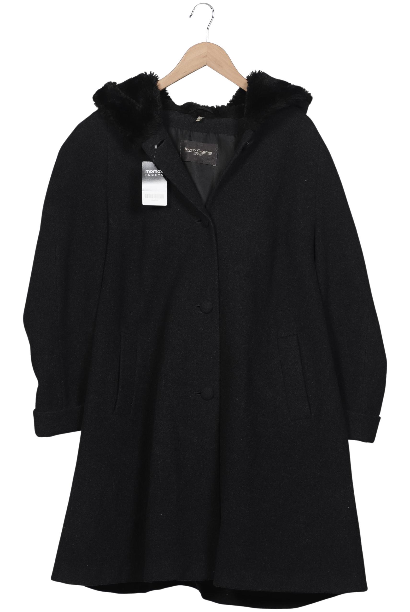

Franco Callegari Damen Mantel, schwarz, Gr. 46