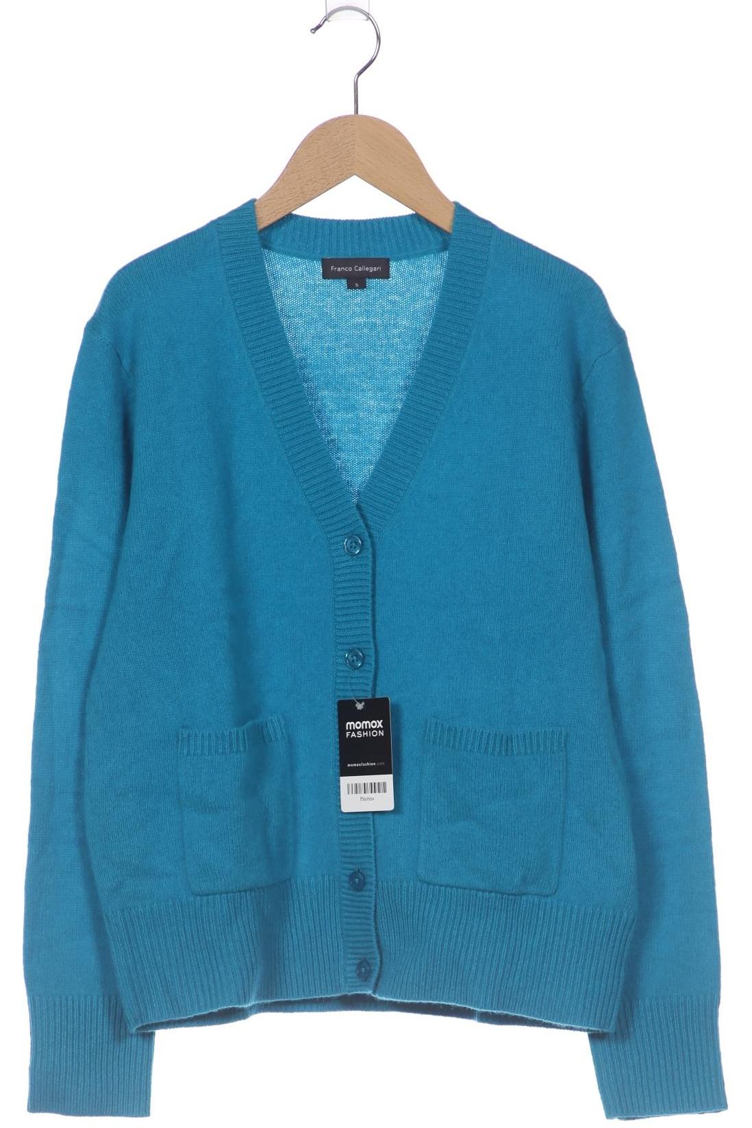 

Franco Callegari Damen Strickjacke, blau, Gr. 36