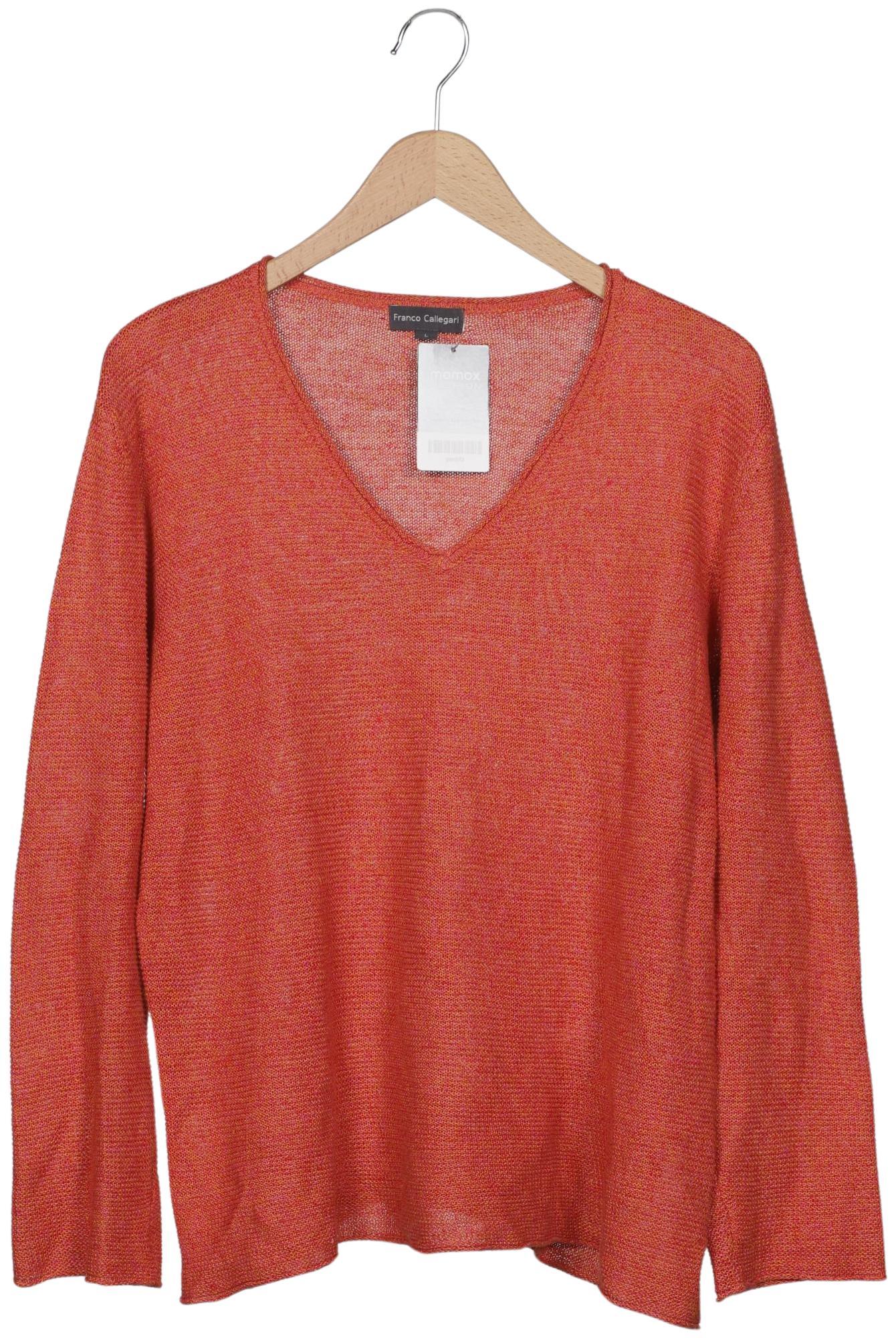 

Franco Callegari Damen Pullover, orange, Gr. 42