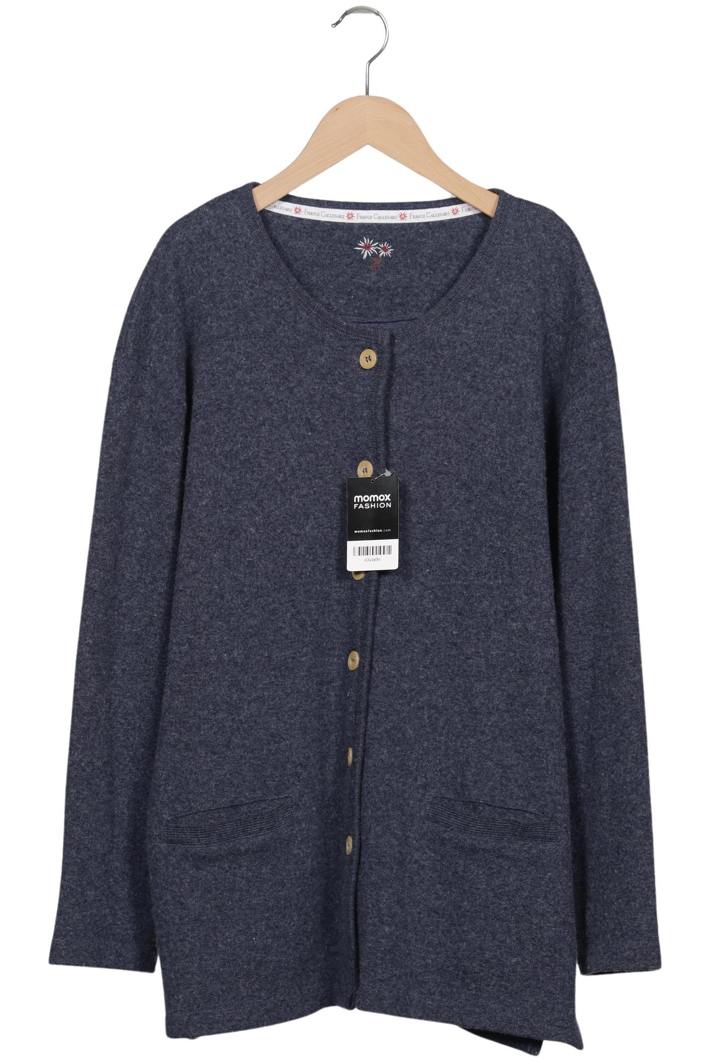 

Franco Callegari Damen Strickjacke, blau, Gr. 46