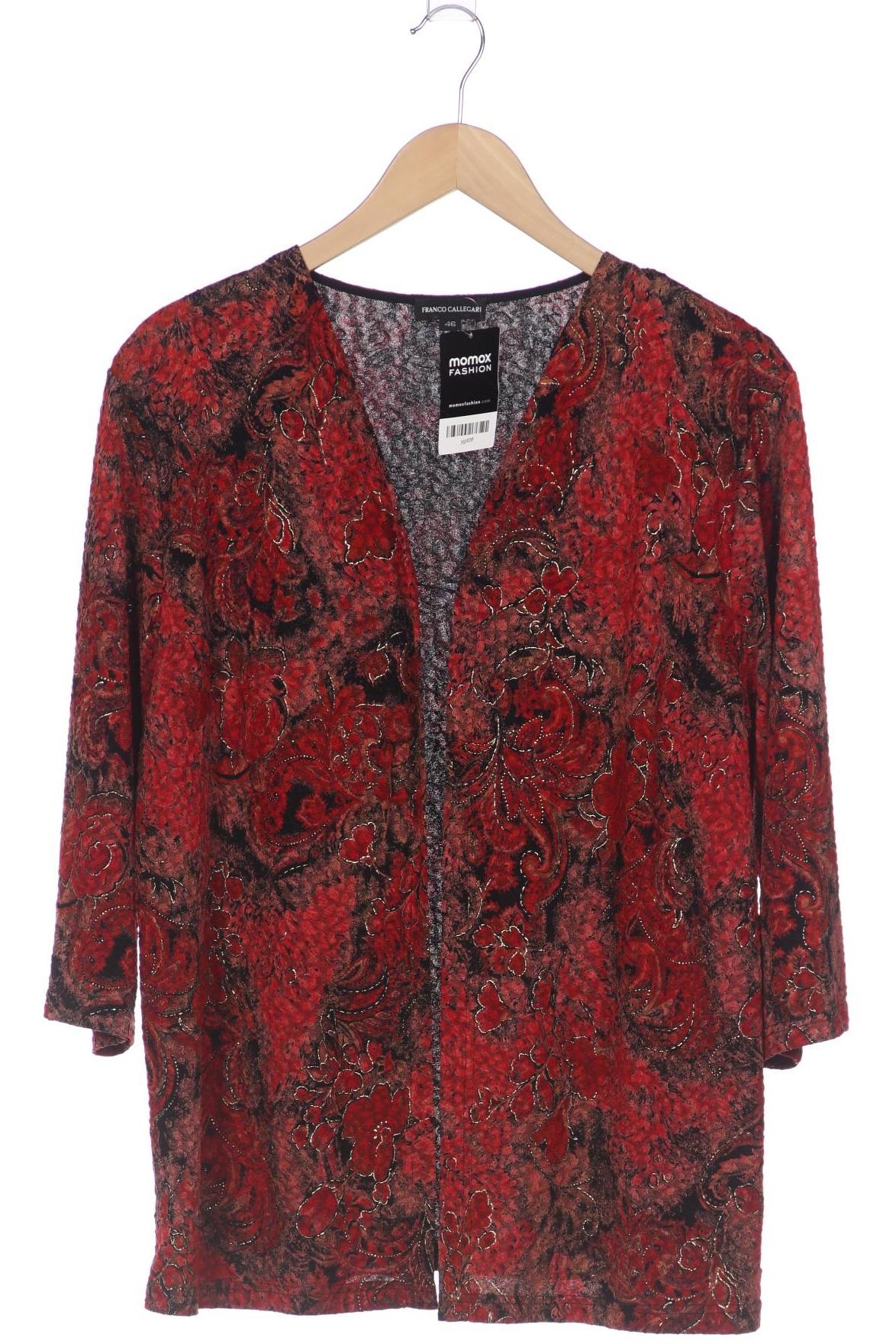 

Franco Callegari Damen Strickjacke, rot, Gr. 46