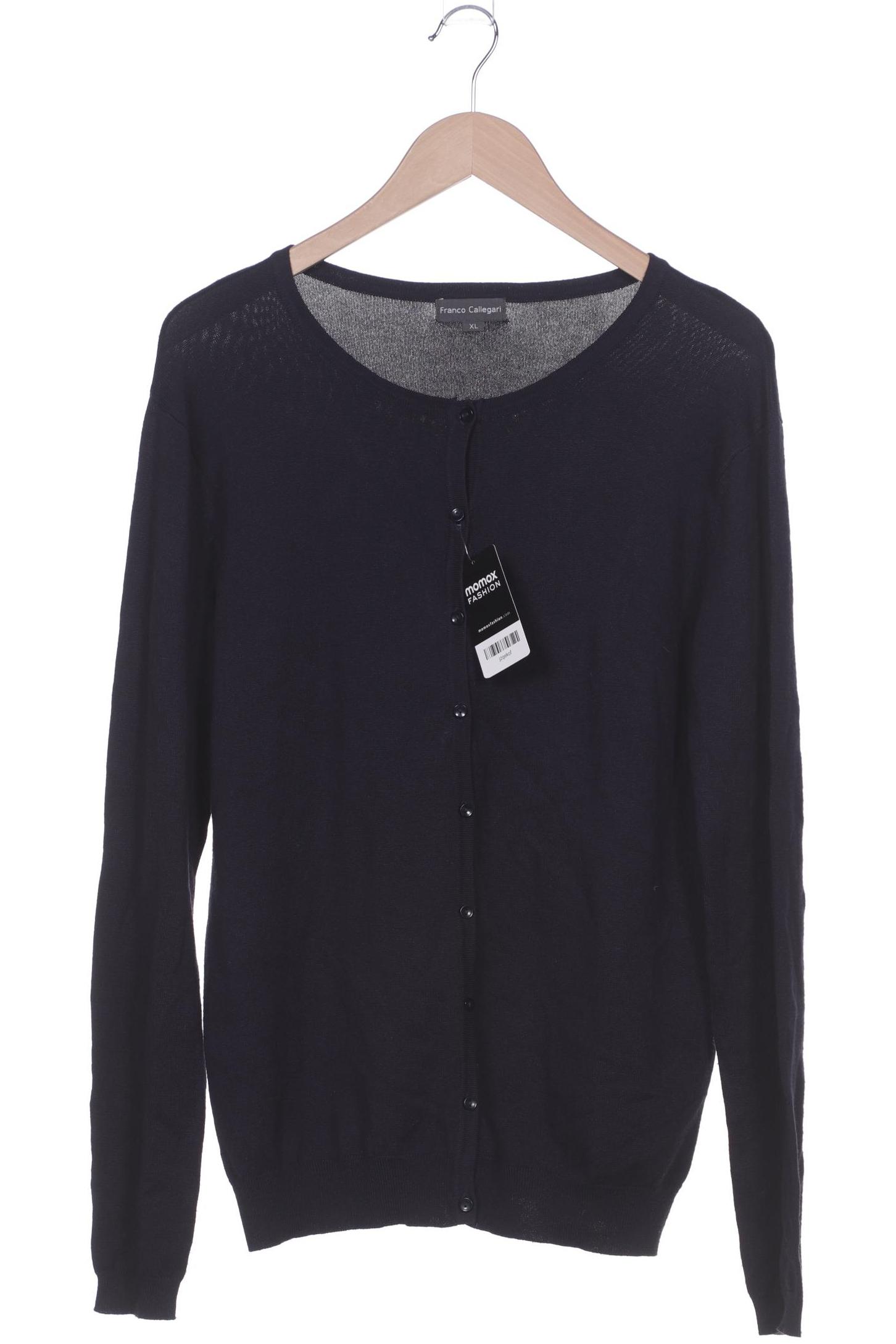 

Franco Callegari Damen Strickjacke, marineblau, Gr. 44
