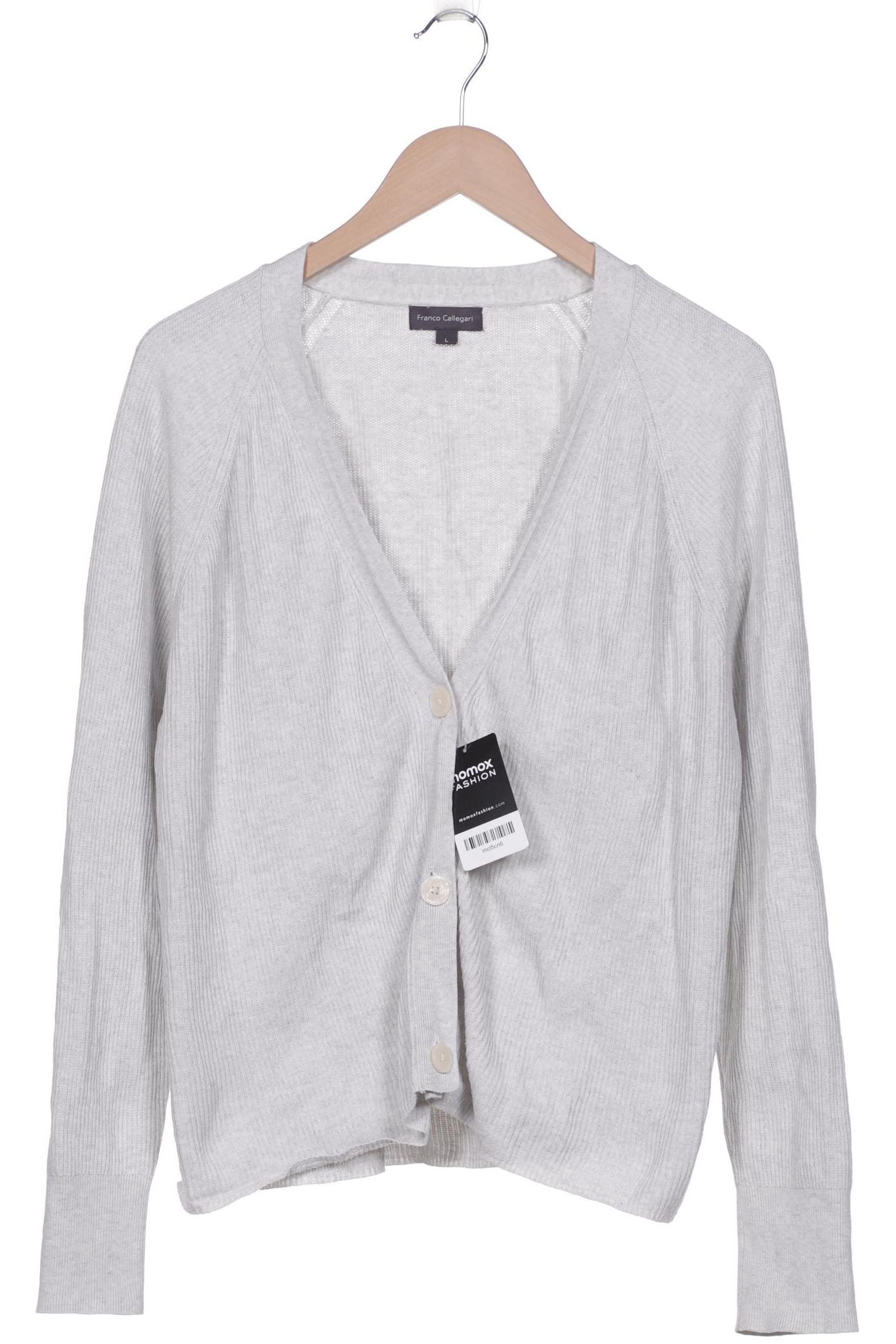 

Franco Callegari Damen Strickjacke, grau, Gr. 42