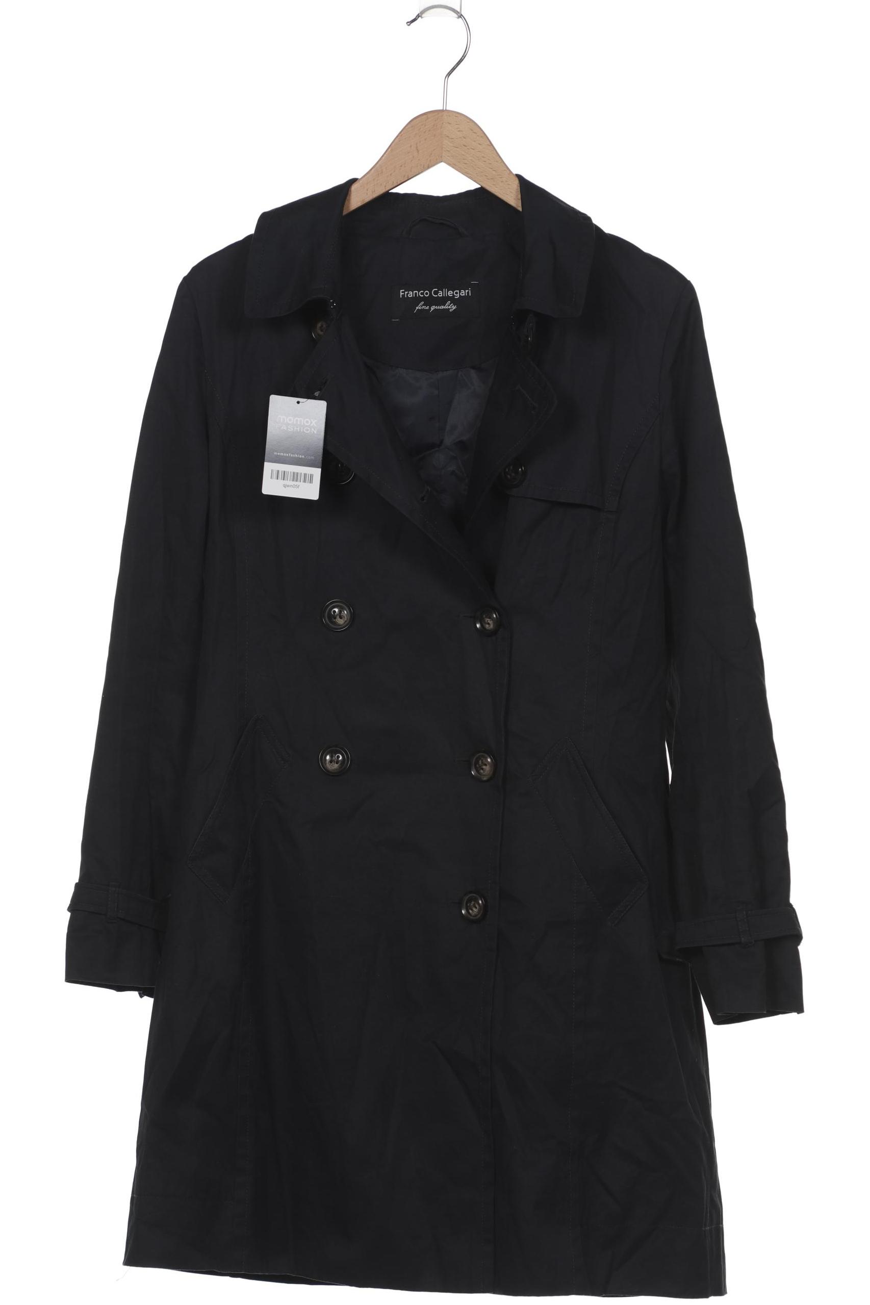 

Franco Callegari Damen Mantel, marineblau, Gr. 40