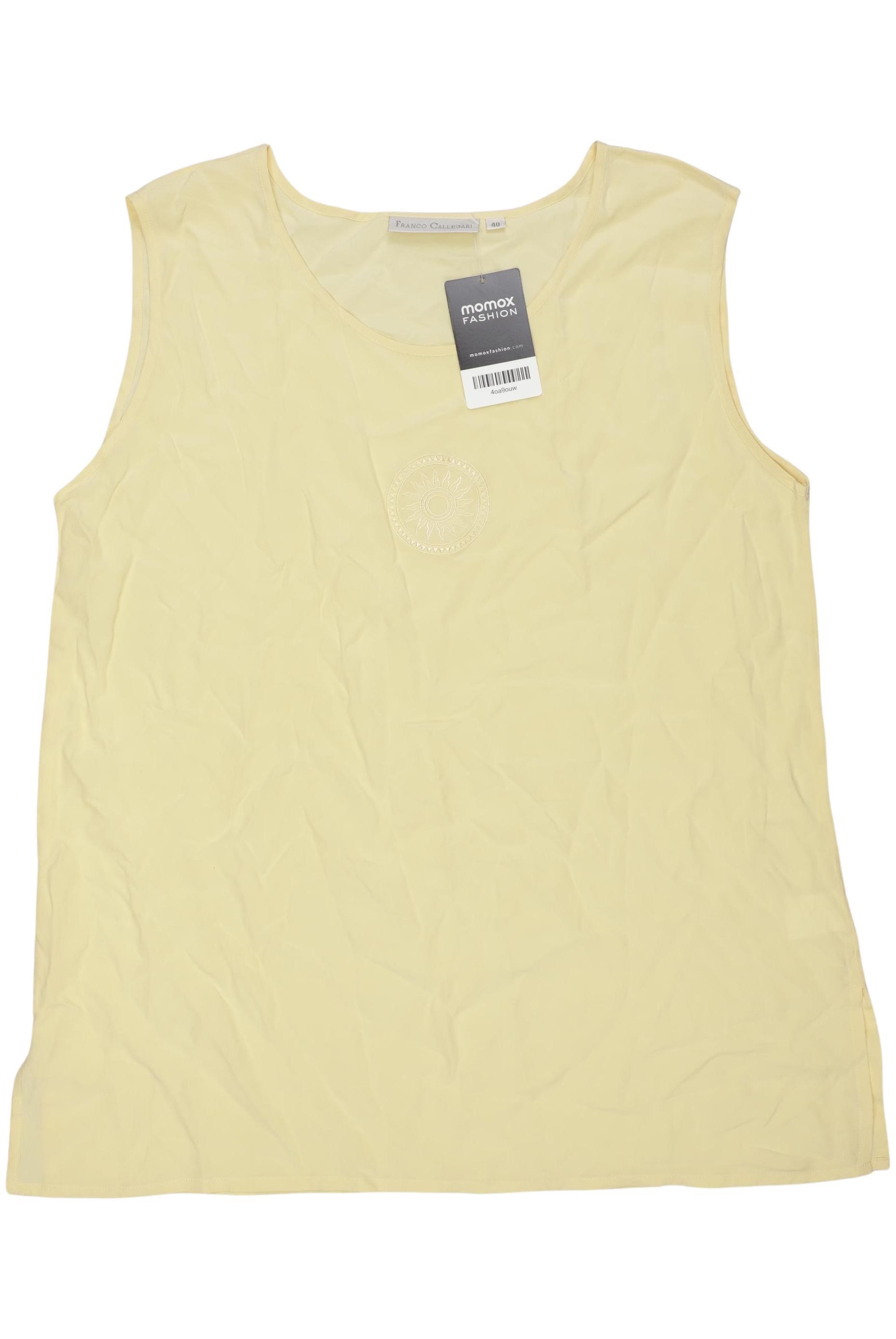 

Franco Callegari Damen Top, gelb, Gr. 40