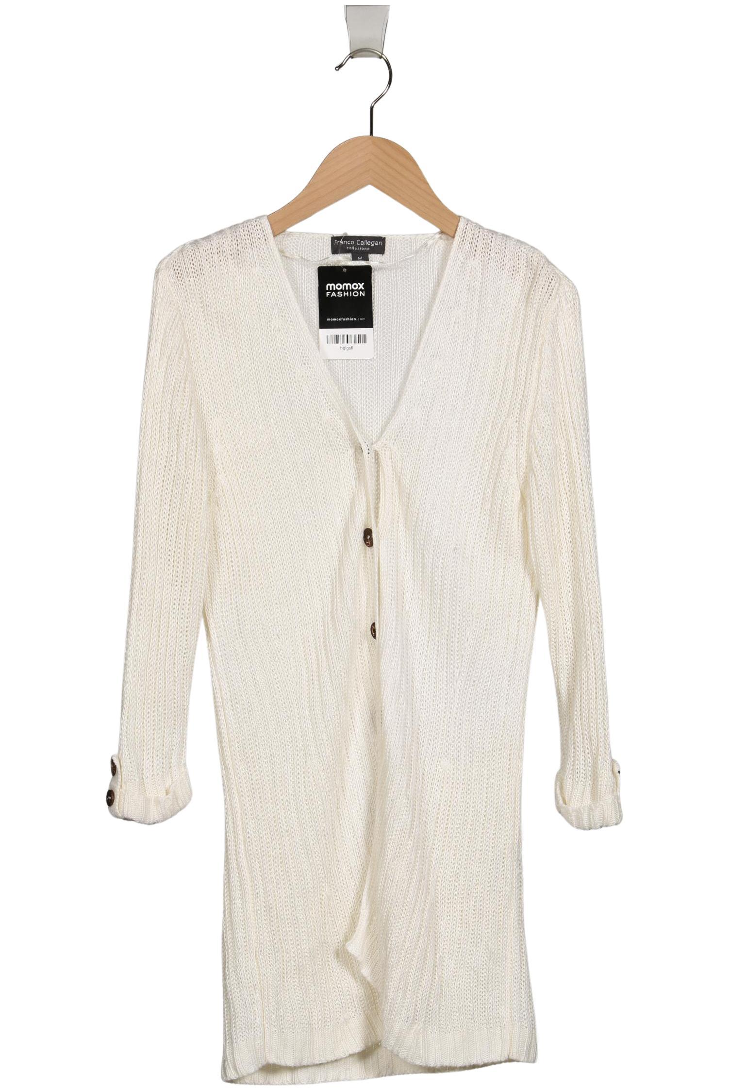 

Franco Callegari Damen Strickjacke, cremeweiß, Gr. 38