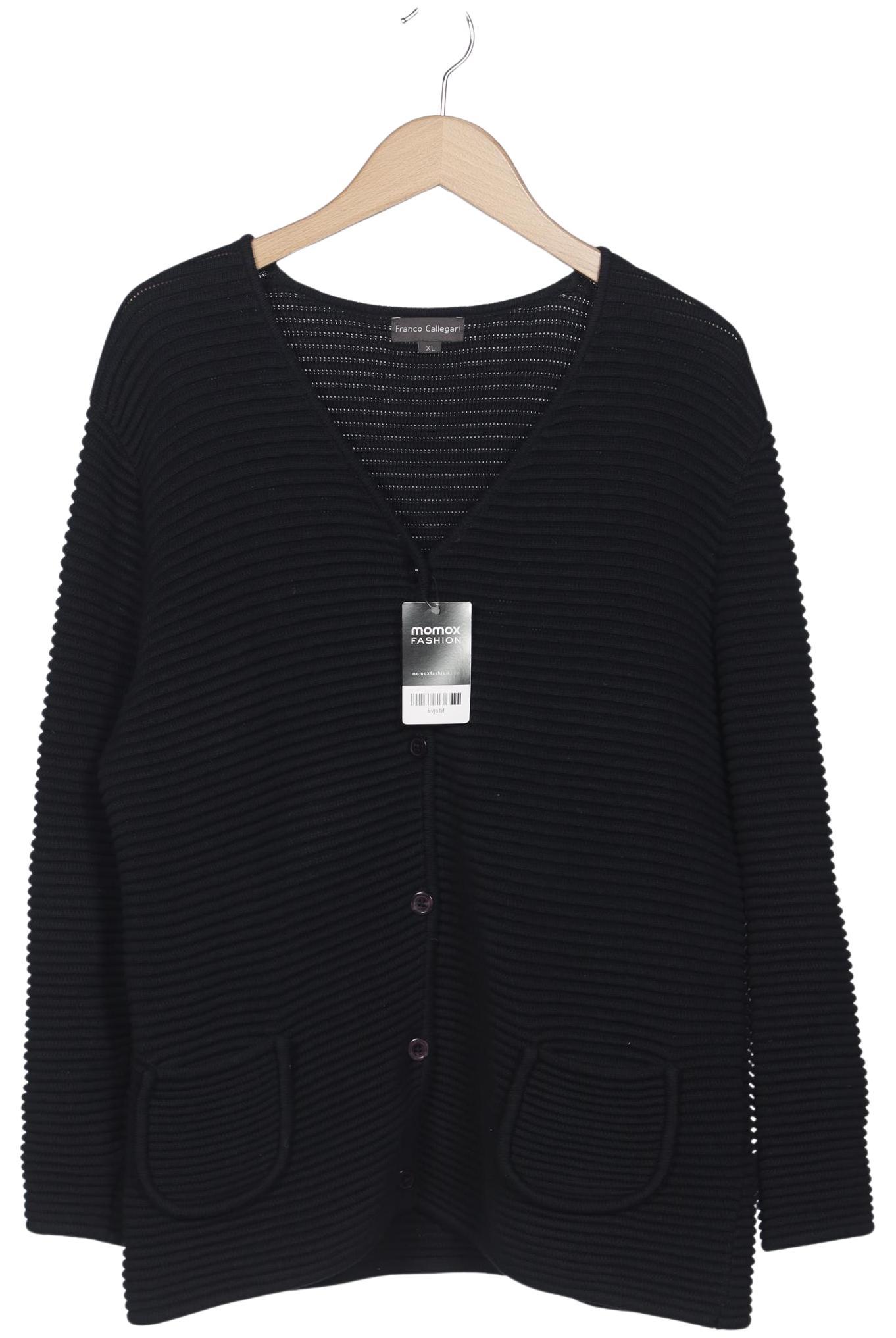 

Franco Callegari Damen Strickjacke, marineblau, Gr. 44