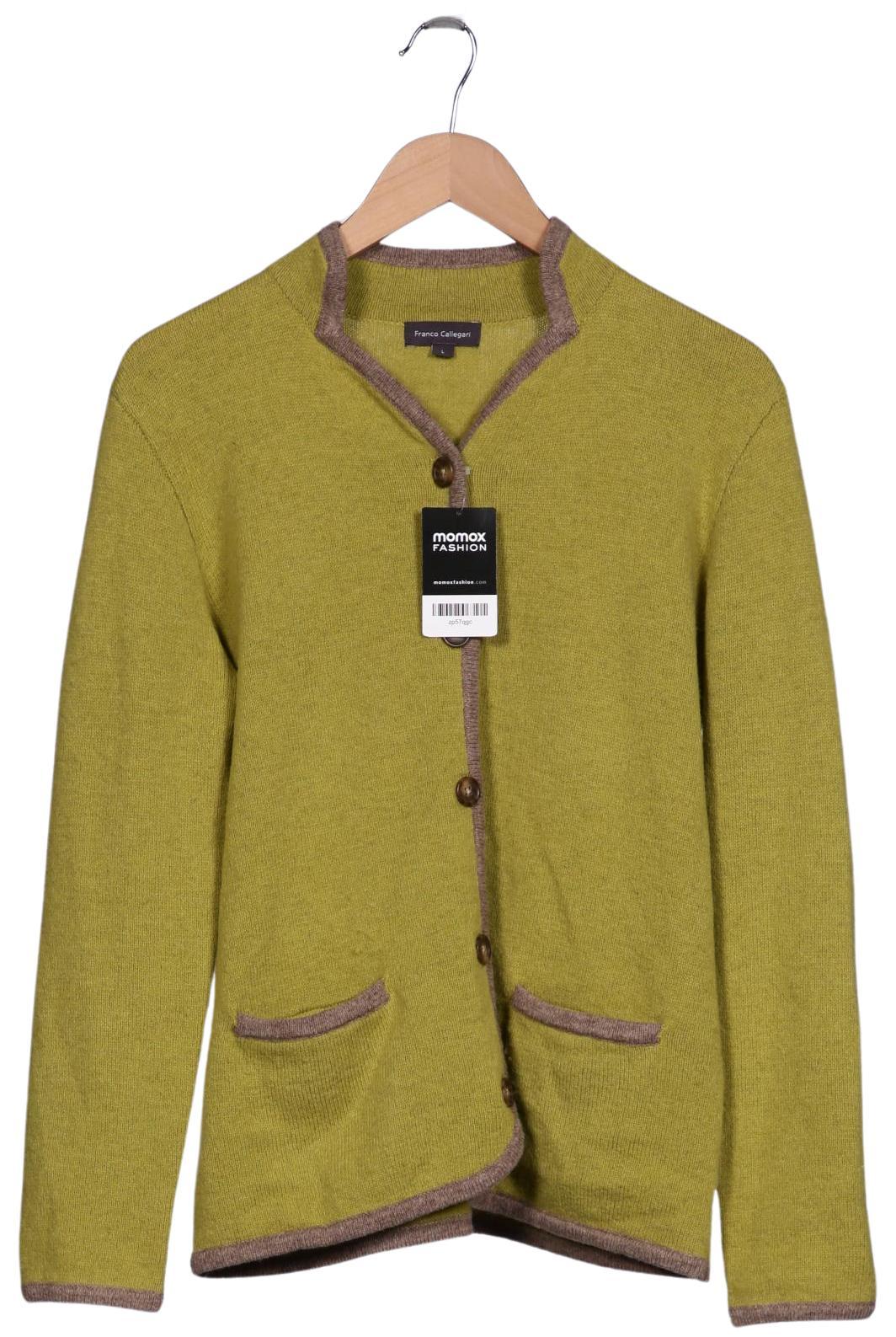 

Franco Callegari Damen Strickjacke, grün, Gr. 42