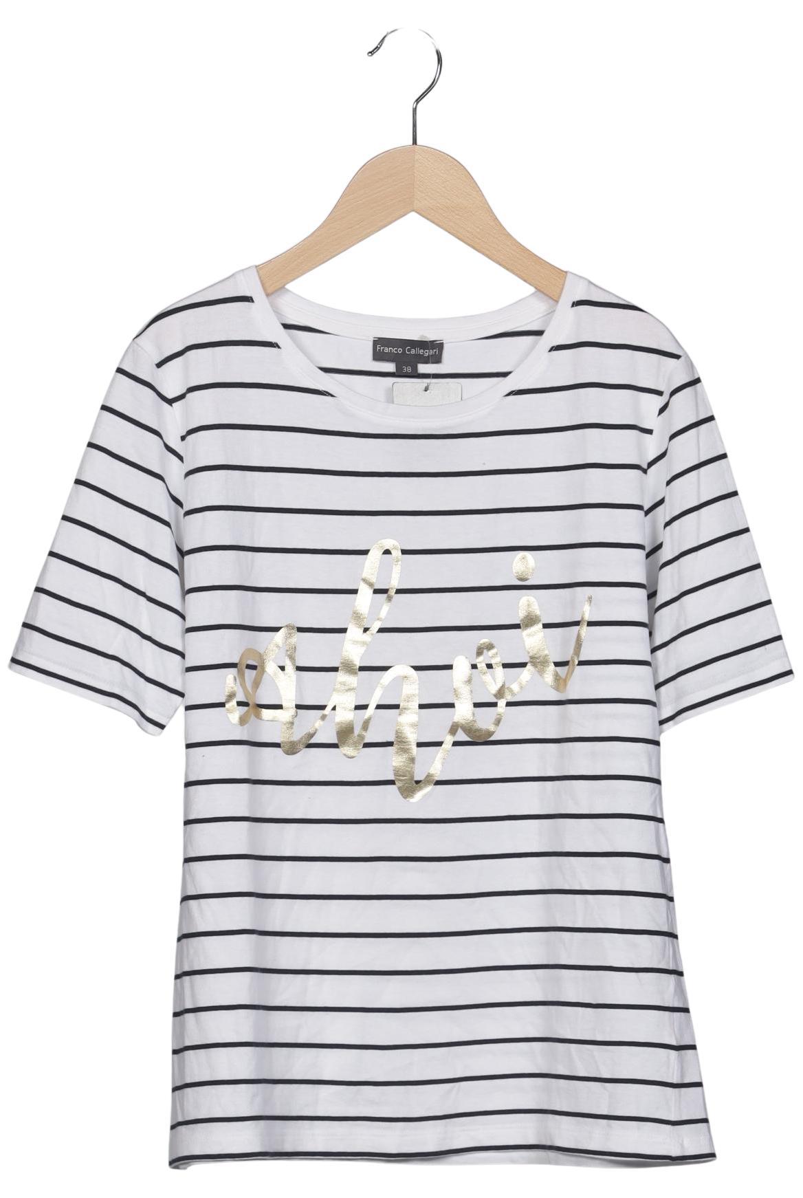 

Franco Callegari Damen T-Shirt, mehrfarbig, Gr. 38