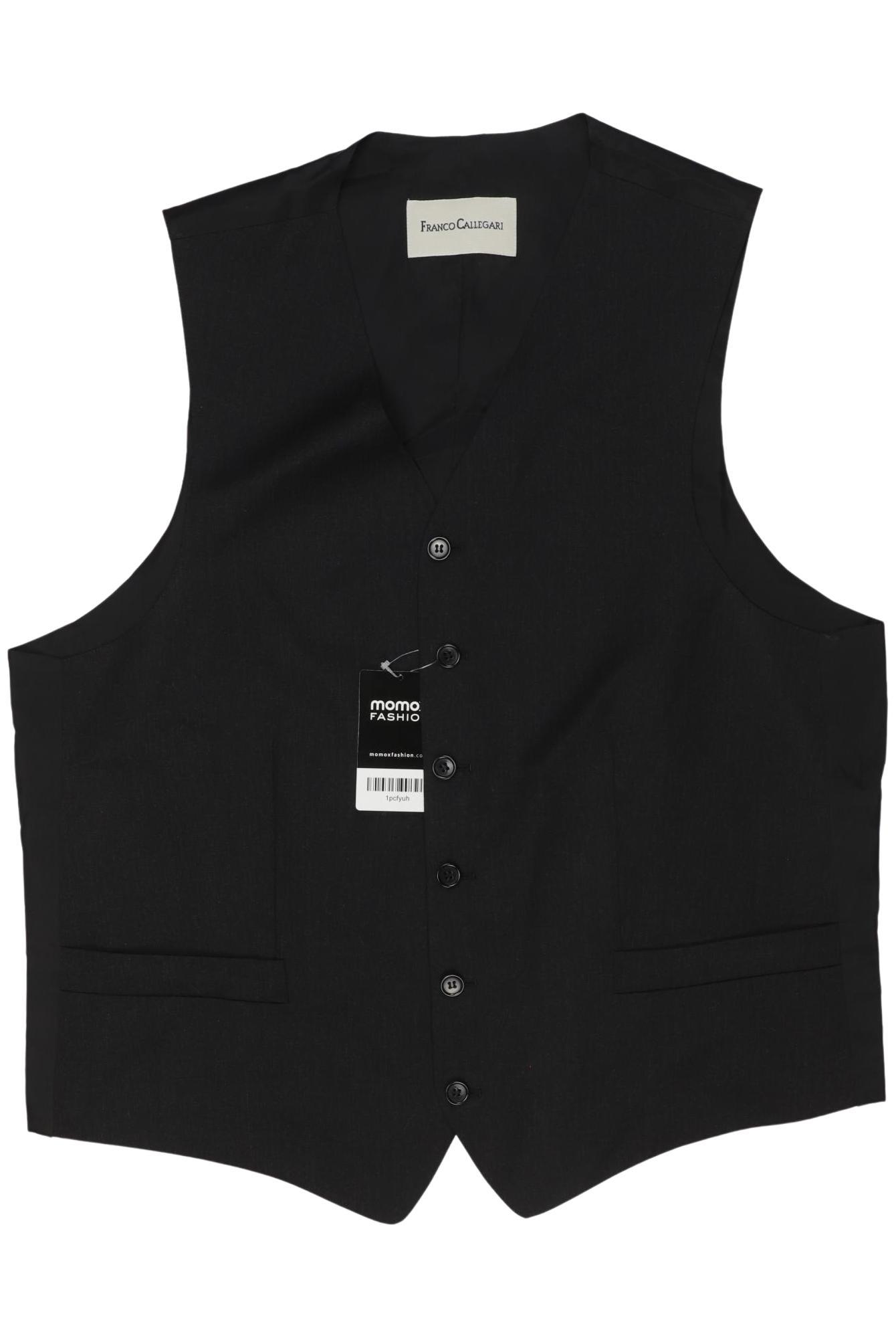 

Franco Callegari Herren Weste, schwarz, Gr. 52
