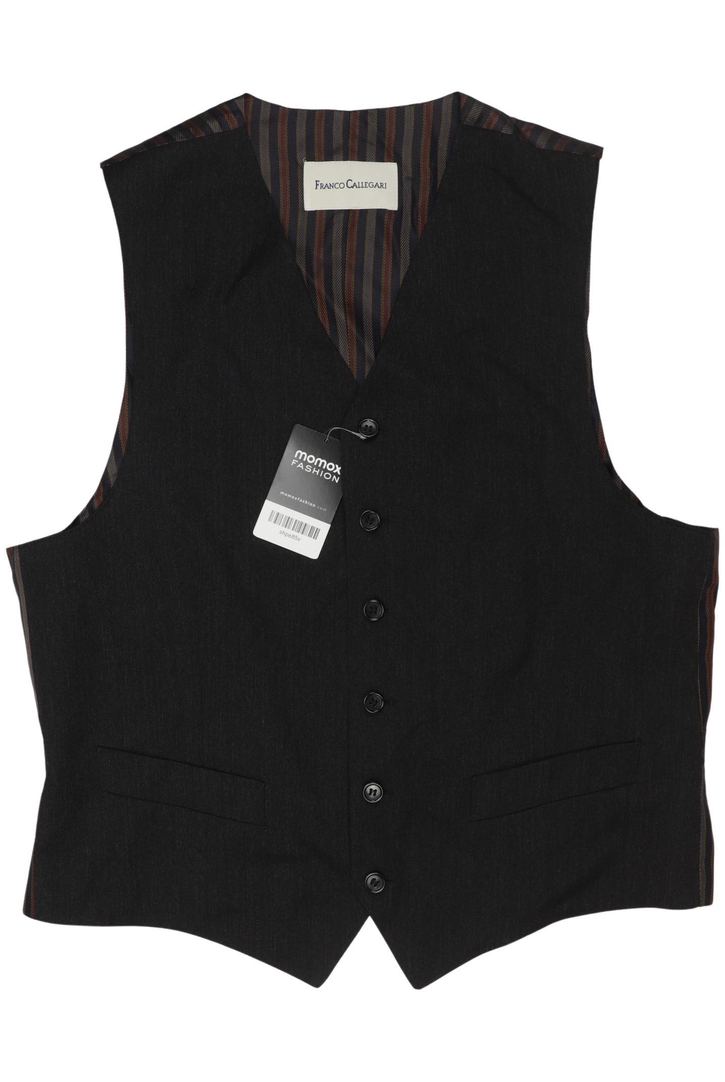 

Franco Callegari Herren Weste, schwarz, Gr. 48