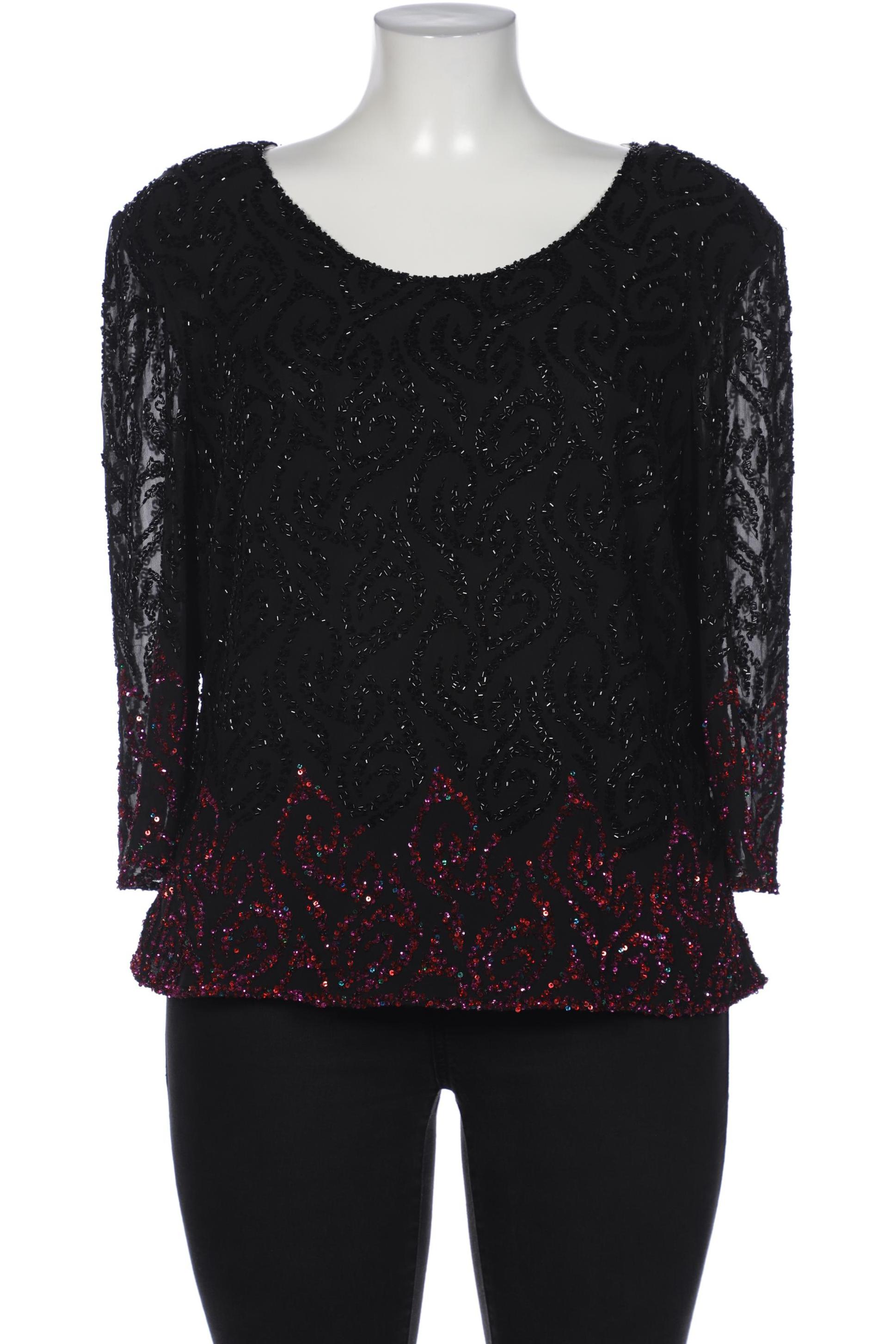 

Frank Usher Damen Bluse, schwarz