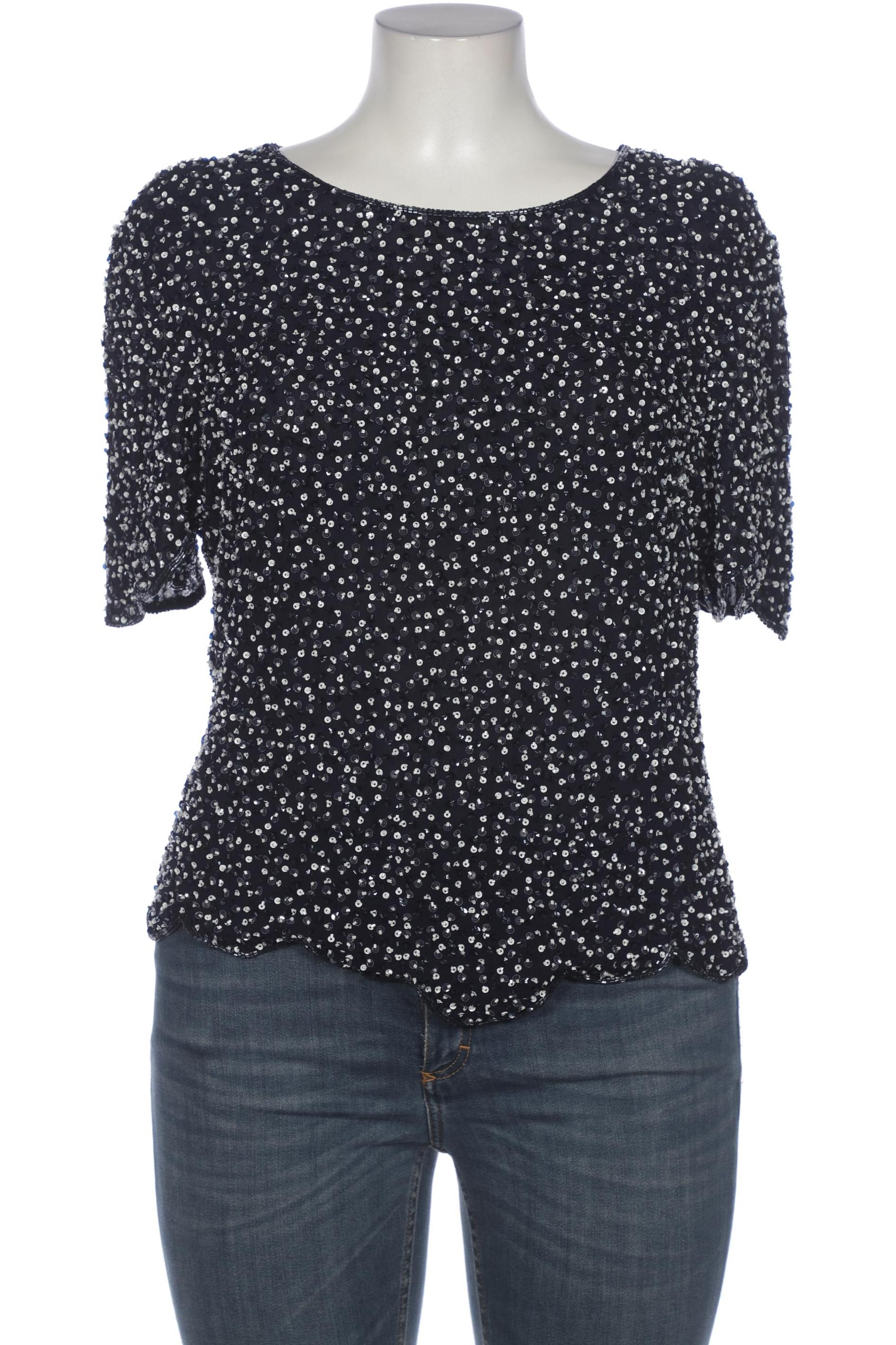 

Frank Usher Damen Bluse, marineblau, Gr. 44