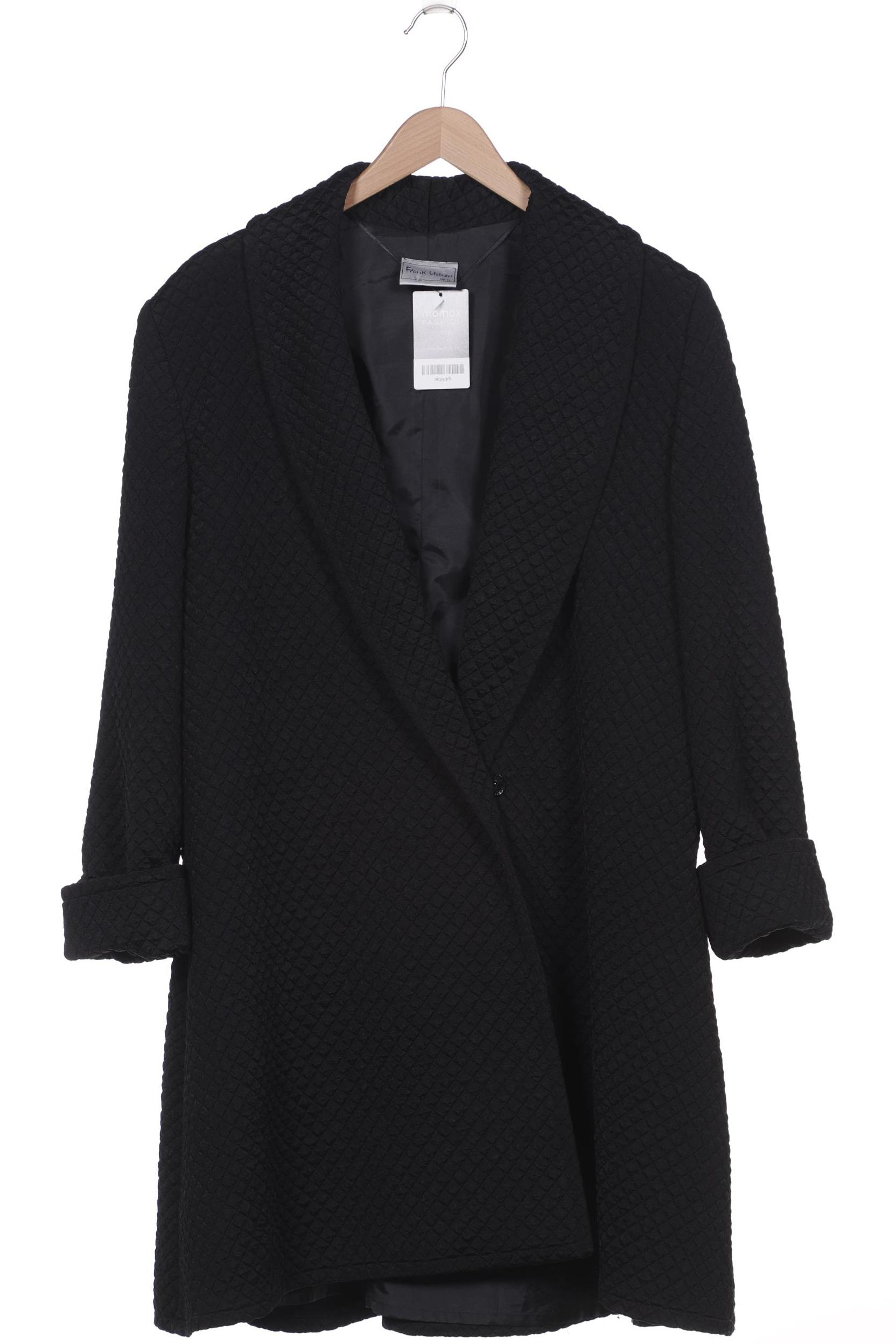 

Frank Usher Damen Mantel, schwarz