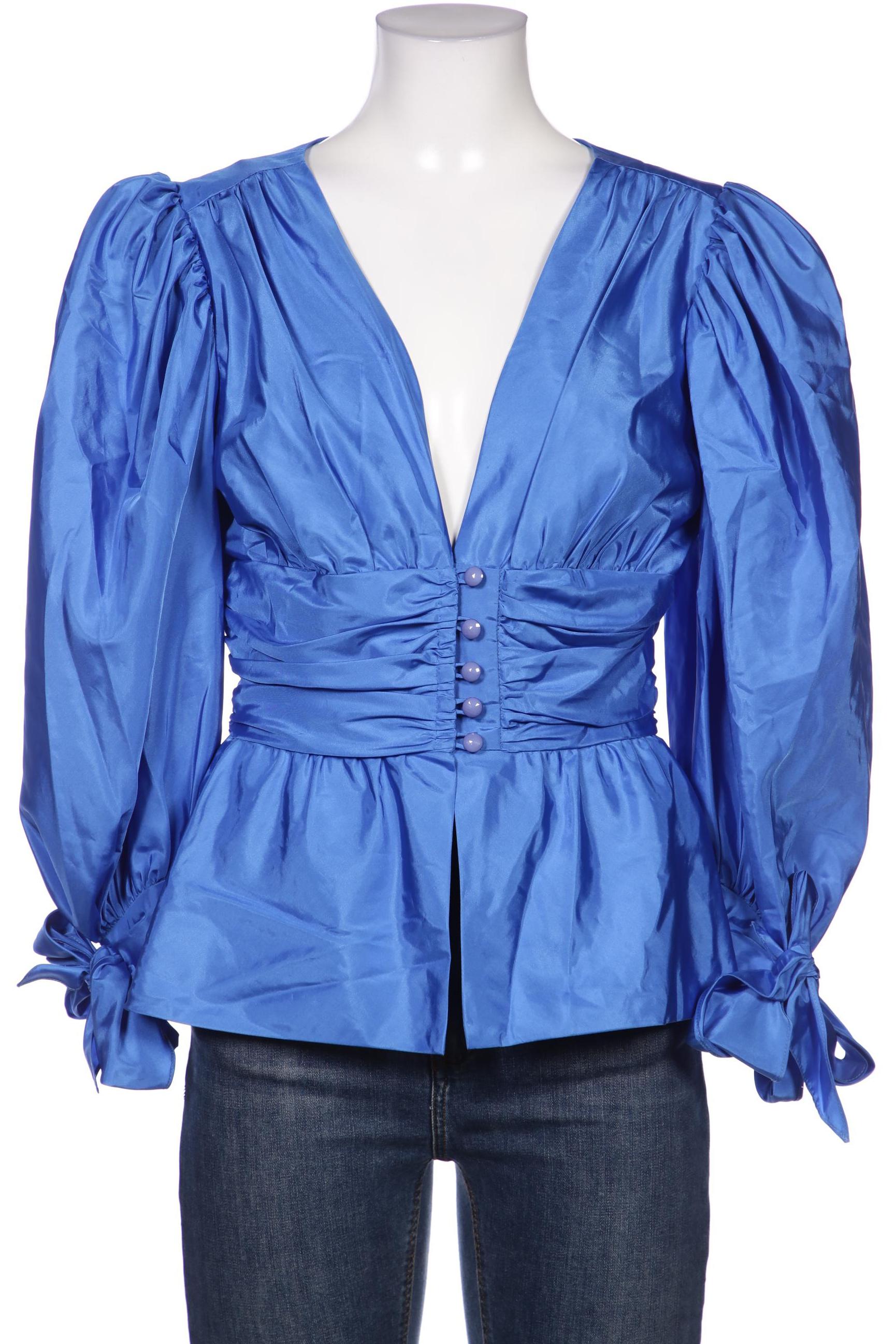 

Frank Usher Damen Bluse, blau, Gr. 38