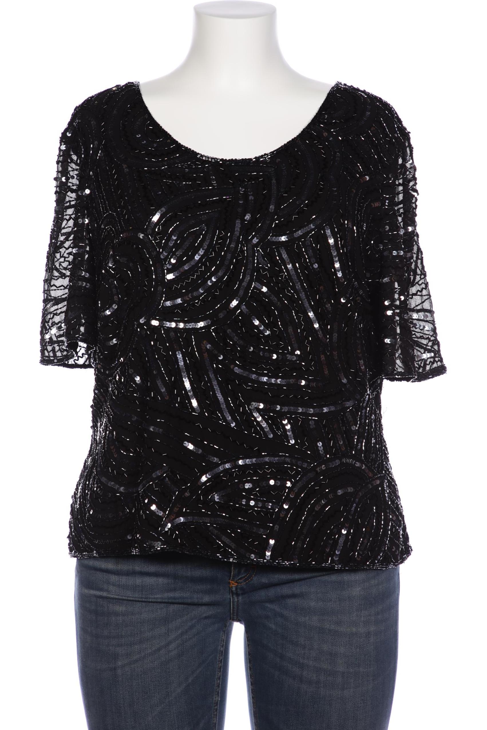 

Frank Usher Damen Bluse, schwarz, Gr. 46