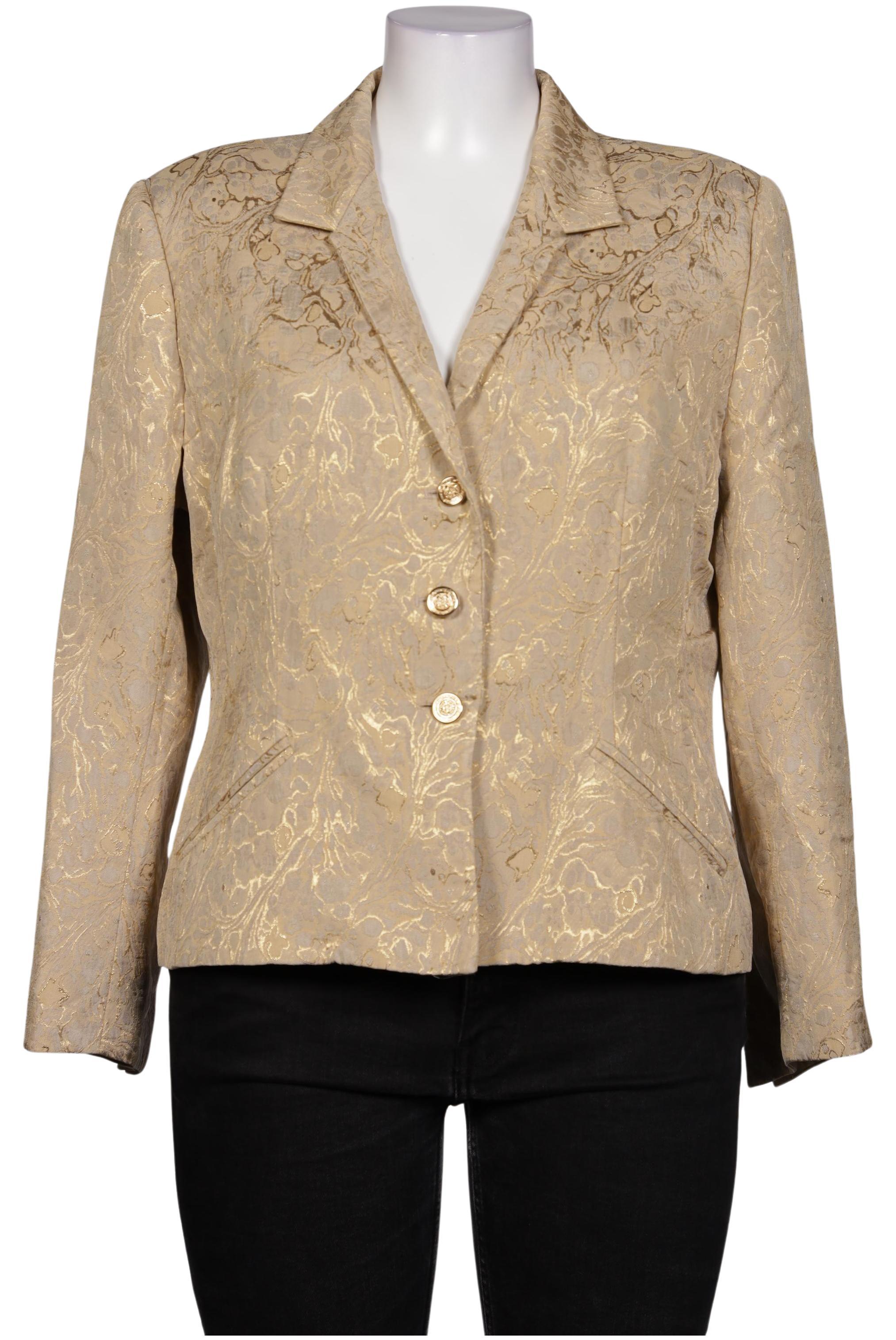 

Frank Usher Damen Blazer, beige, Gr. 44