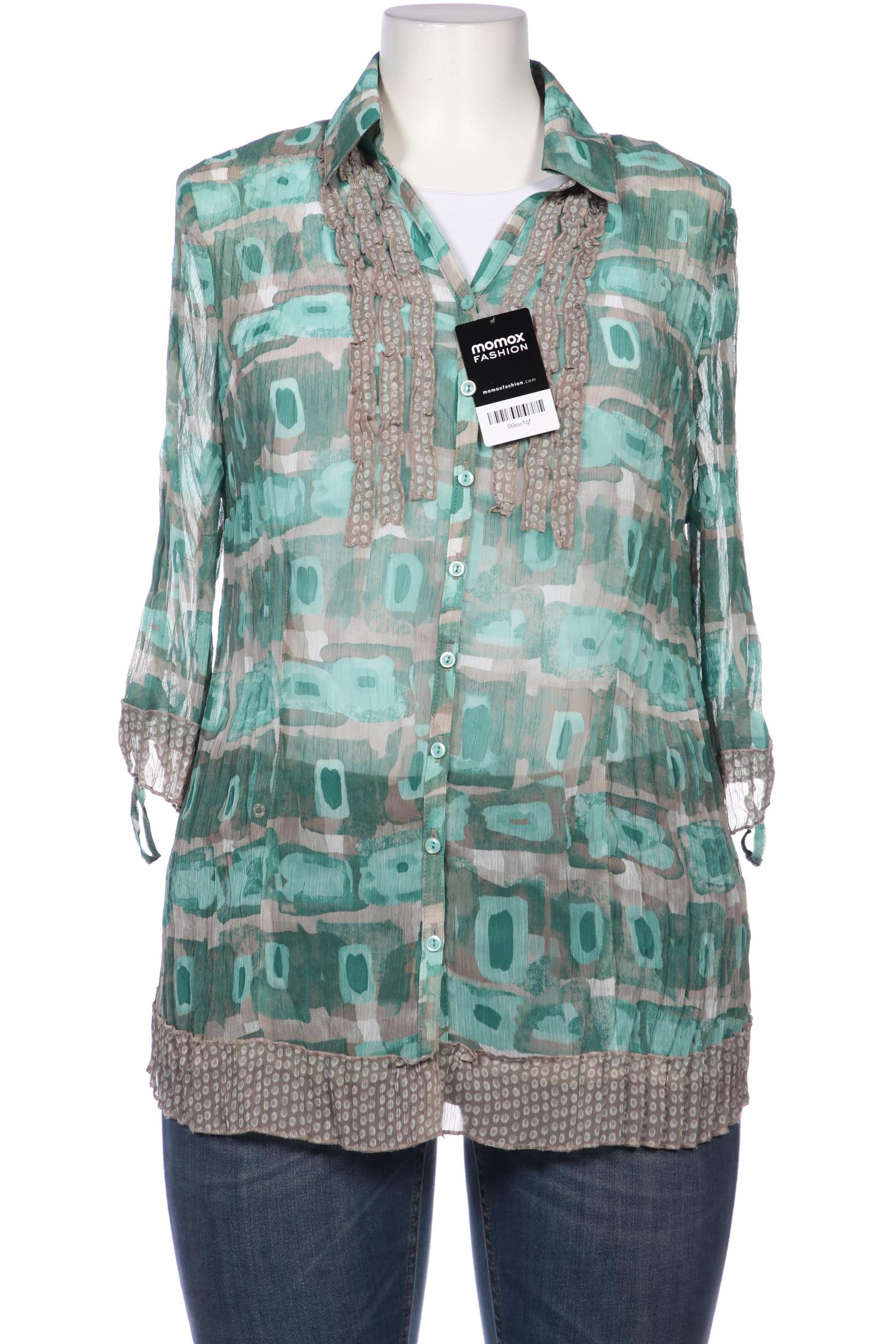 

Frank Walder Damen Bluse, türkis, Gr. 44