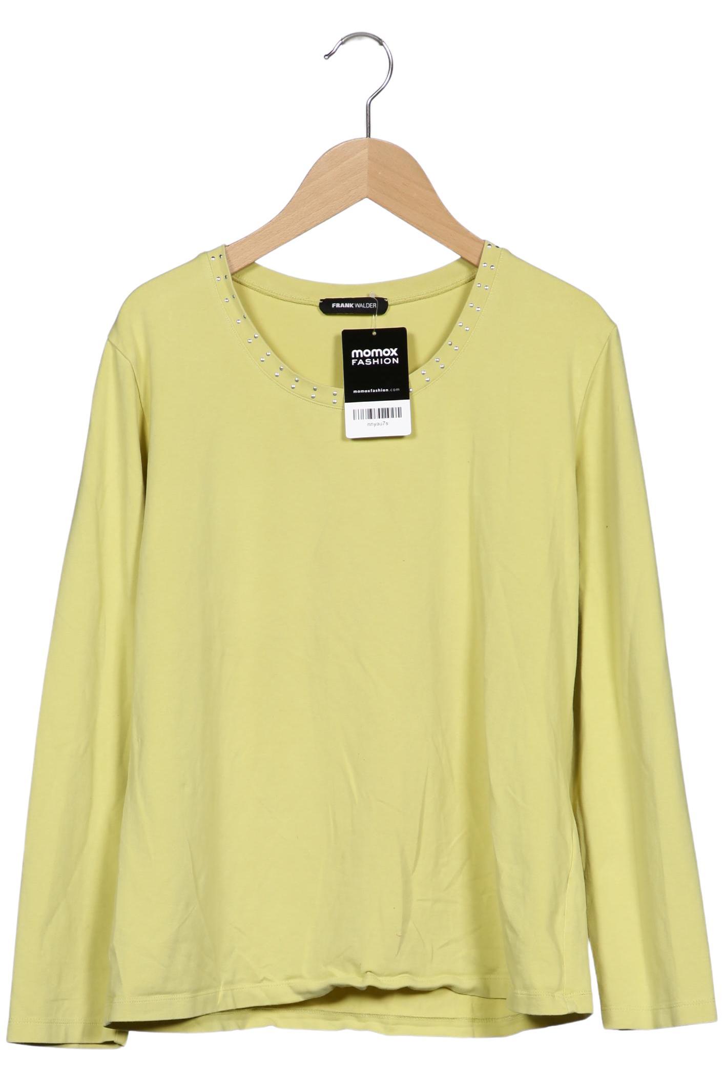 

Frank Walder Damen Langarmshirt, hellgrün, Gr. 42