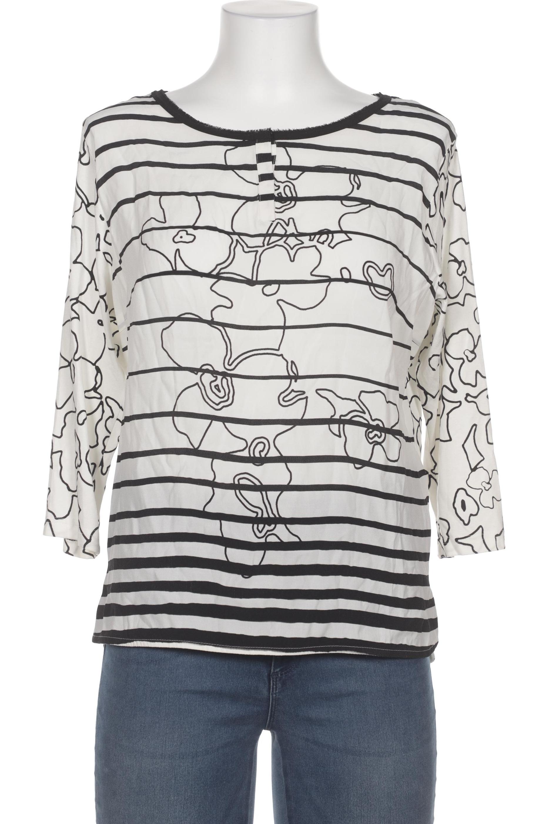 

Frank Walder Damen Langarmshirt, weiß, Gr. 40
