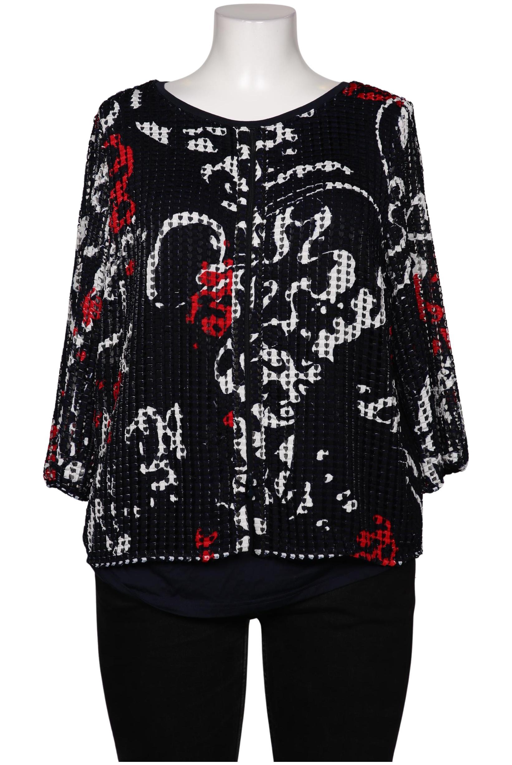 

Frank Walder Damen Bluse, marineblau, Gr. 44