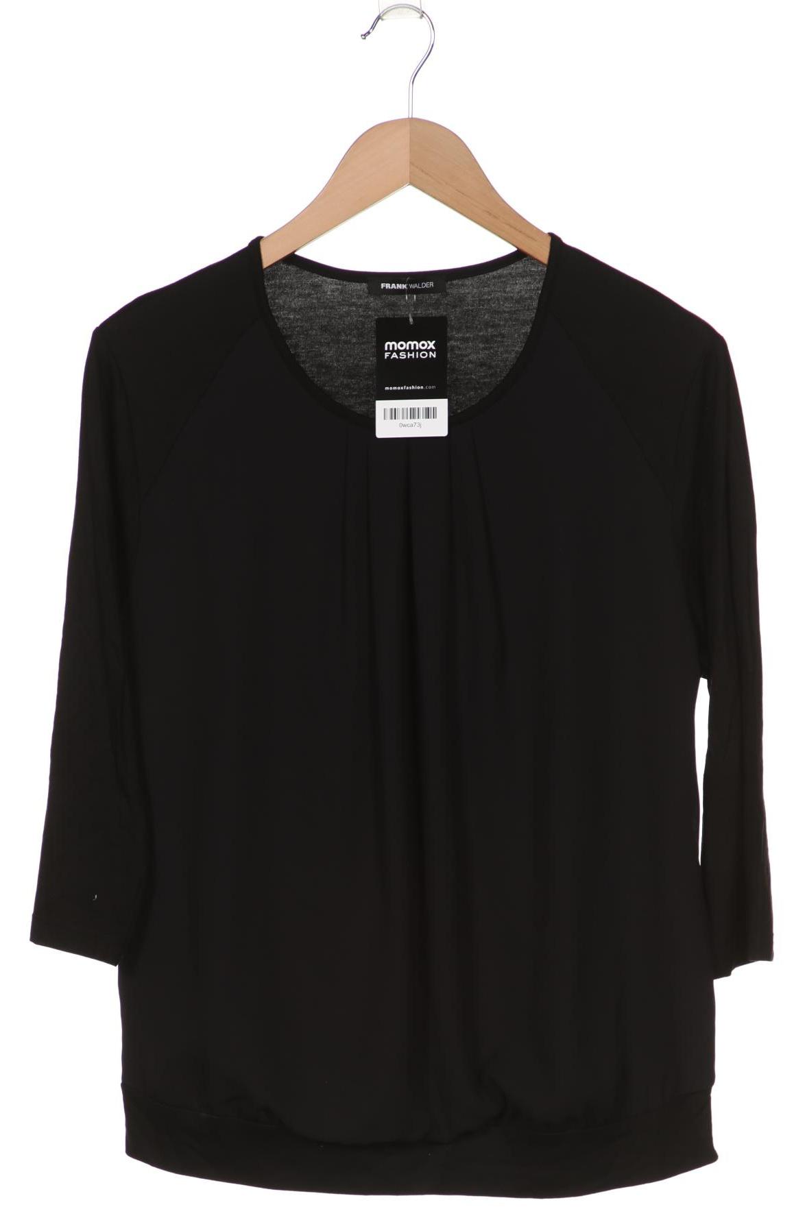 

FRANK WALDER Damen Langarmshirt, schwarz