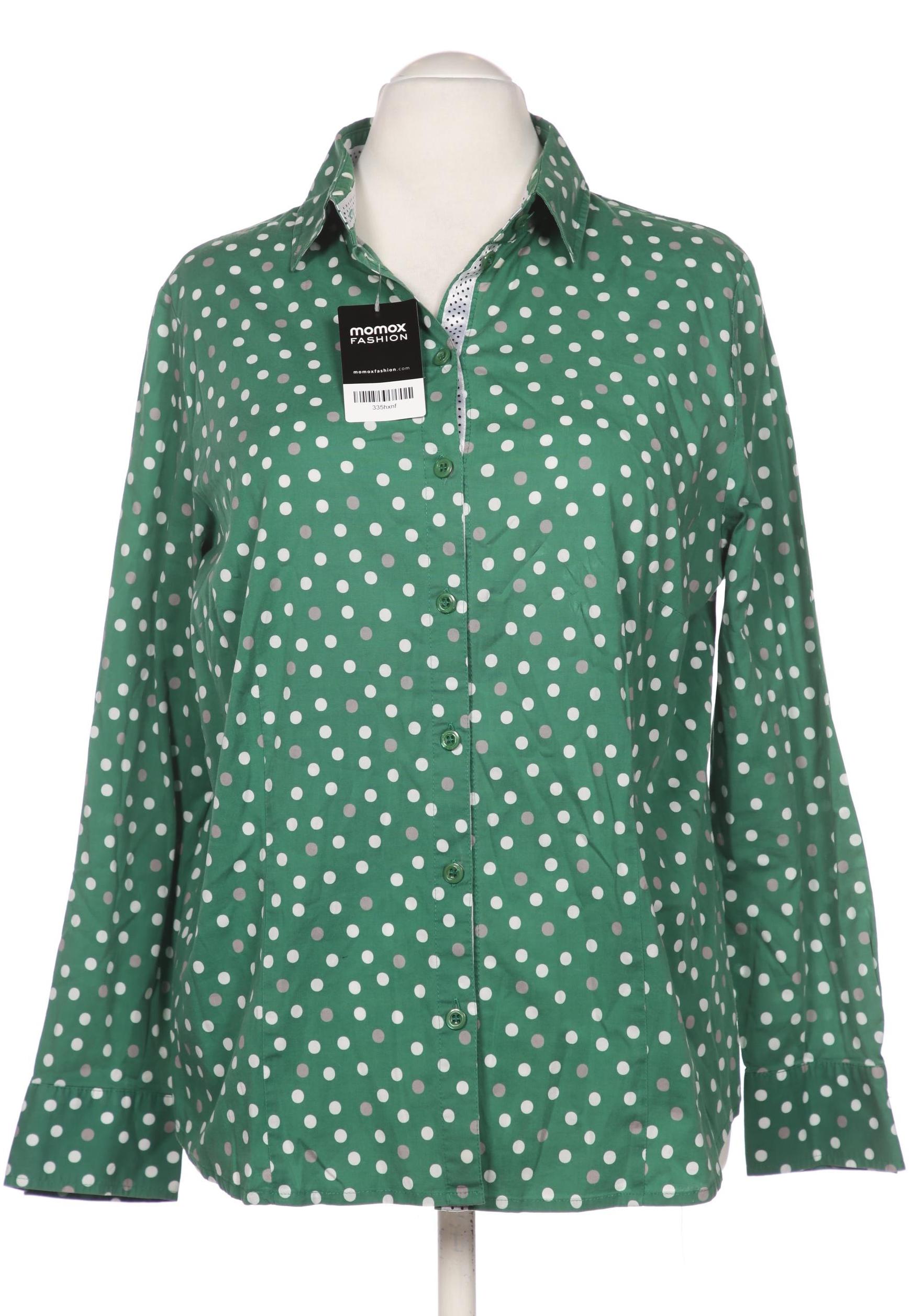 

Frank Walder Damen Bluse, grün, Gr. 46