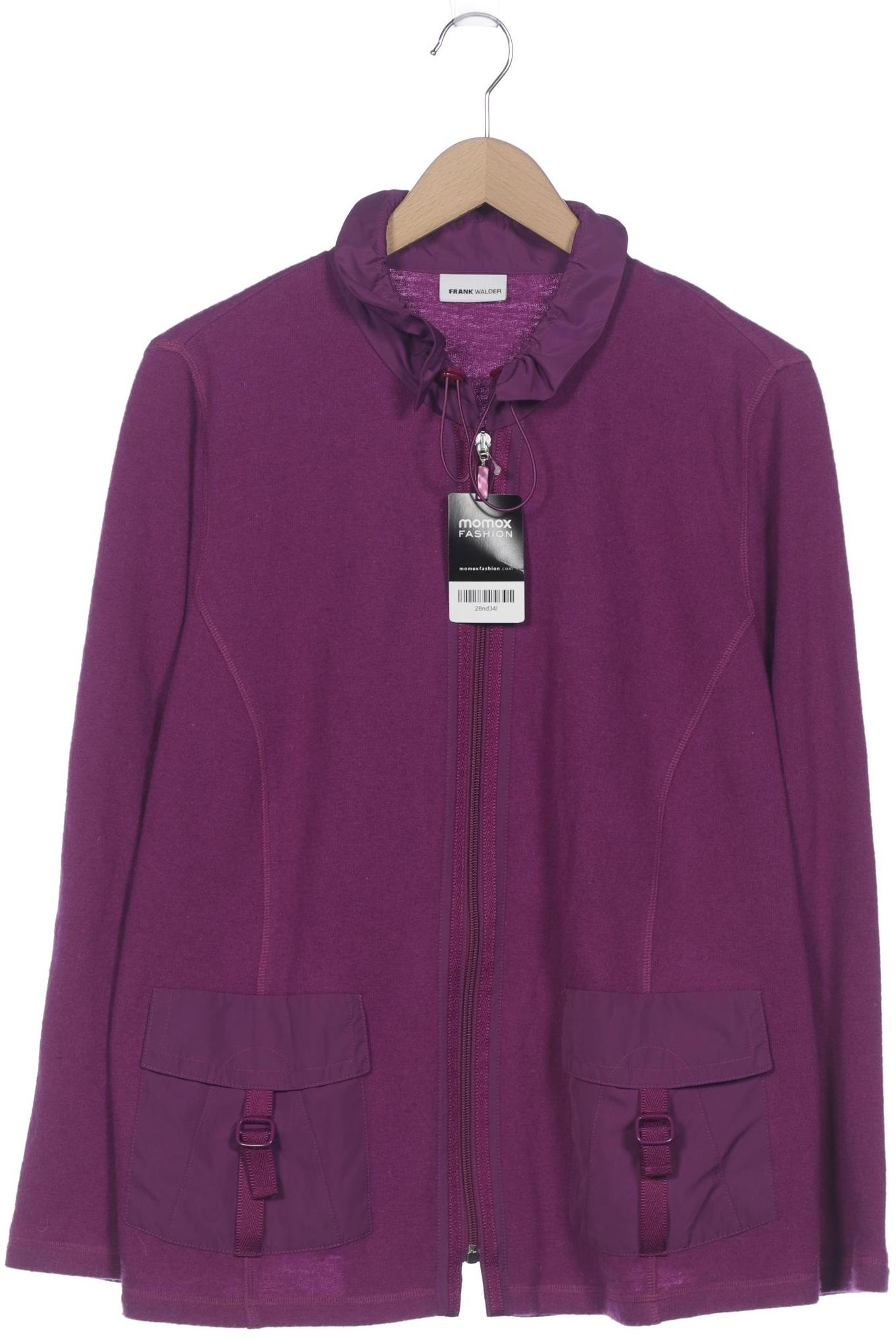 

Frank Walder Damen Strickjacke, flieder, Gr. 46