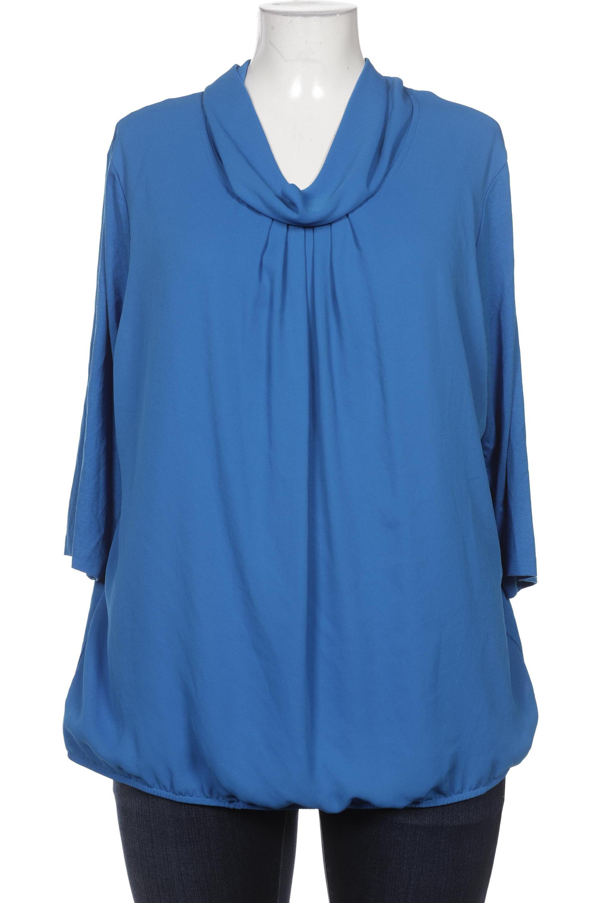 

Frank Walder Damen Bluse, blau, Gr. 50