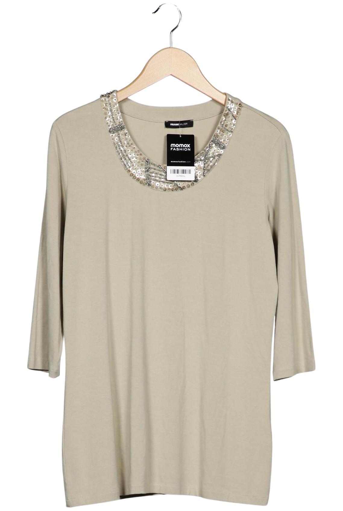 

Frank Walder Damen Langarmshirt, beige, Gr. 42