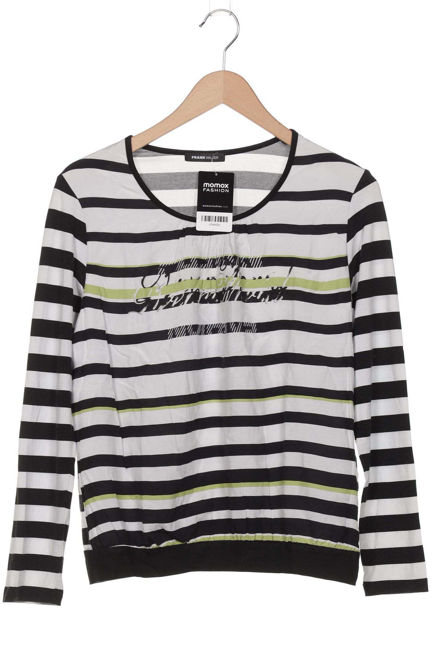 

Frank Walder Damen Langarmshirt, schwarz, Gr. 38