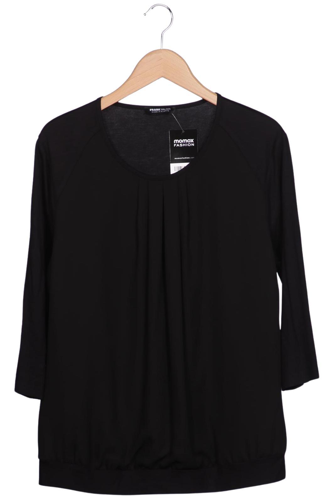 

Frank Walder Damen Langarmshirt, schwarz, Gr. 46