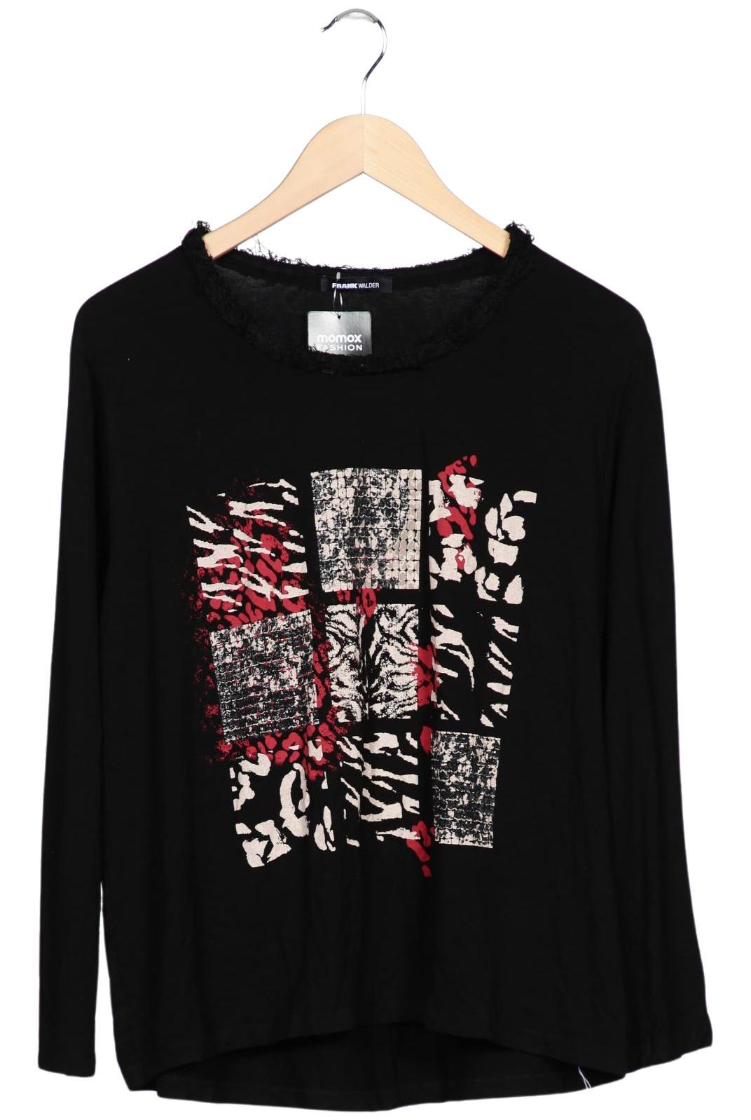 

Frank Walder Damen Langarmshirt, schwarz, Gr. 48