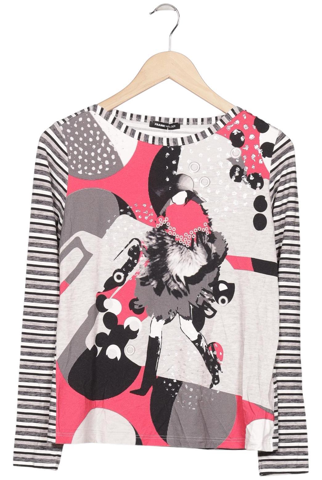 

Frank Walder Damen Langarmshirt, mehrfarbig, Gr. 38