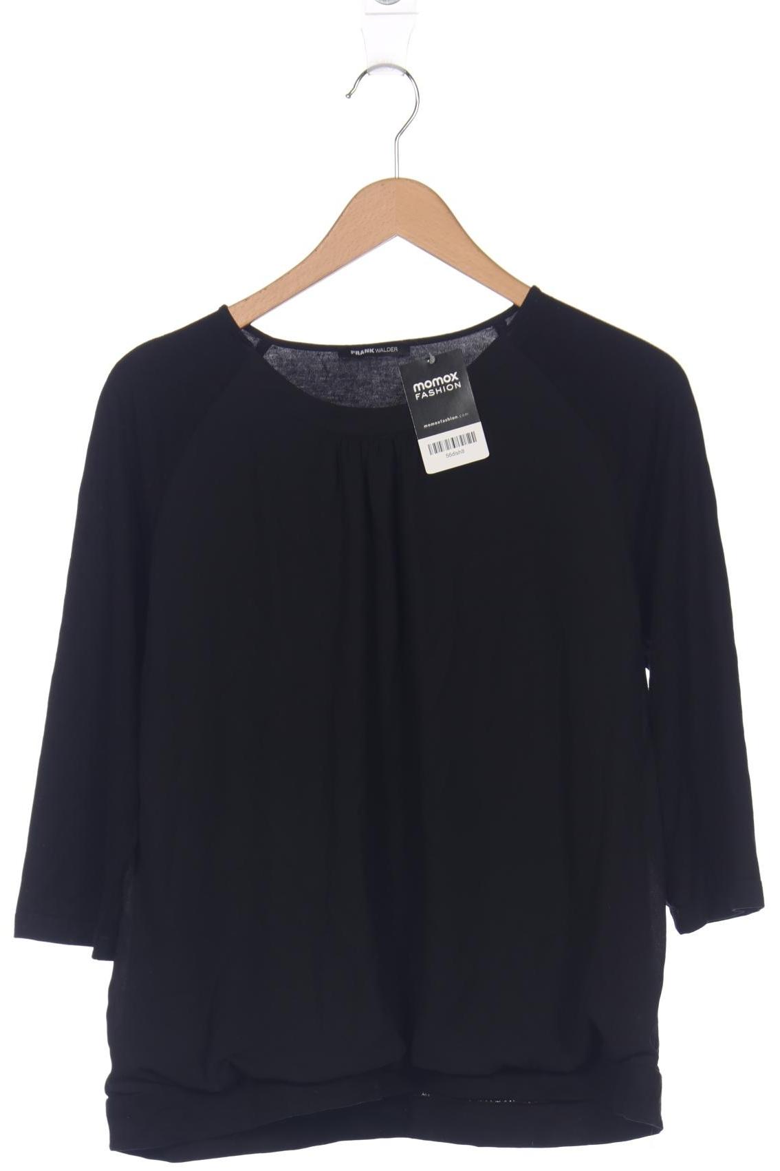 

Frank Walder Damen Langarmshirt, schwarz, Gr. 48